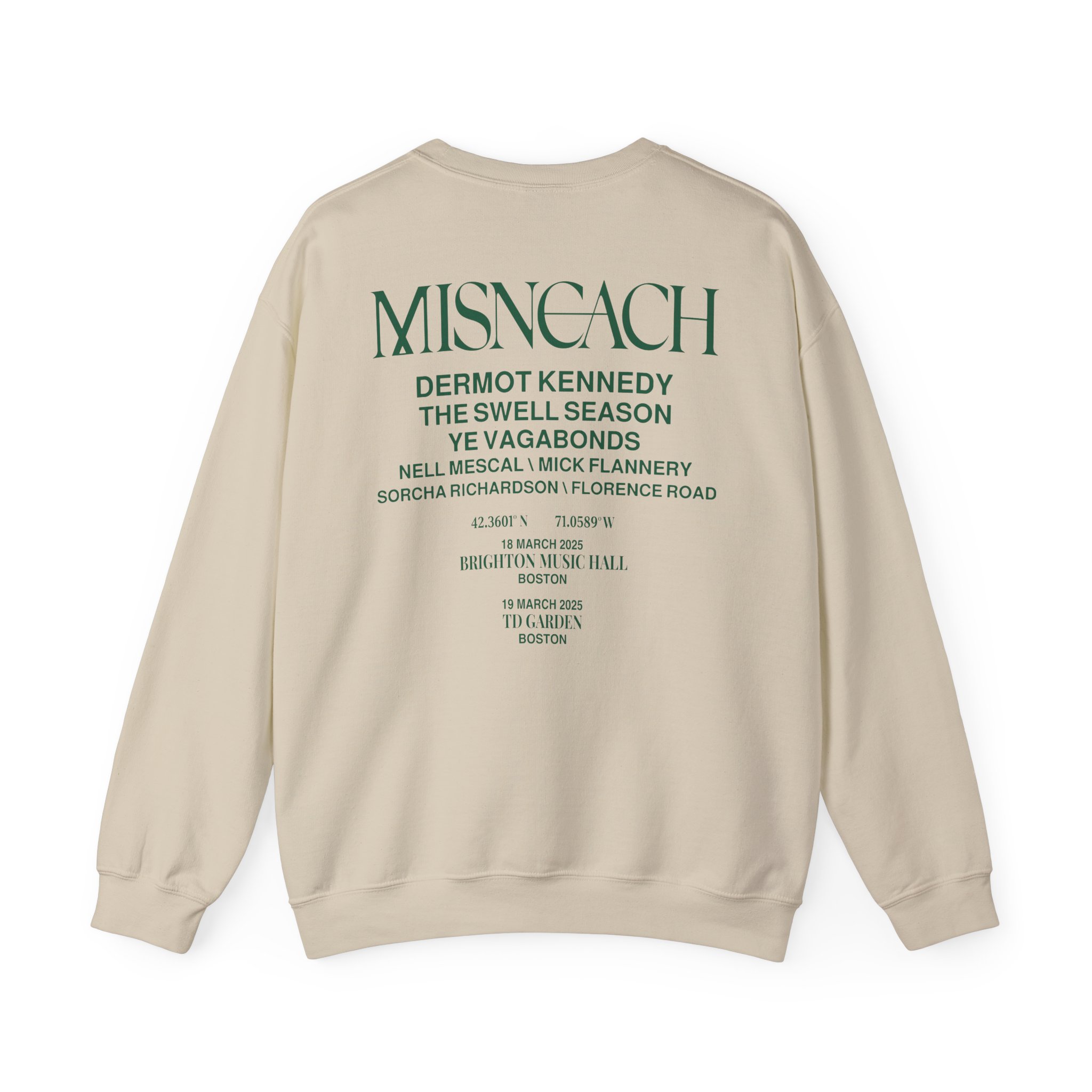 Dermot Kennedy Misneach Festival Event Unisex Heavy Blendâ„¢ Crewneck Sweatshirt