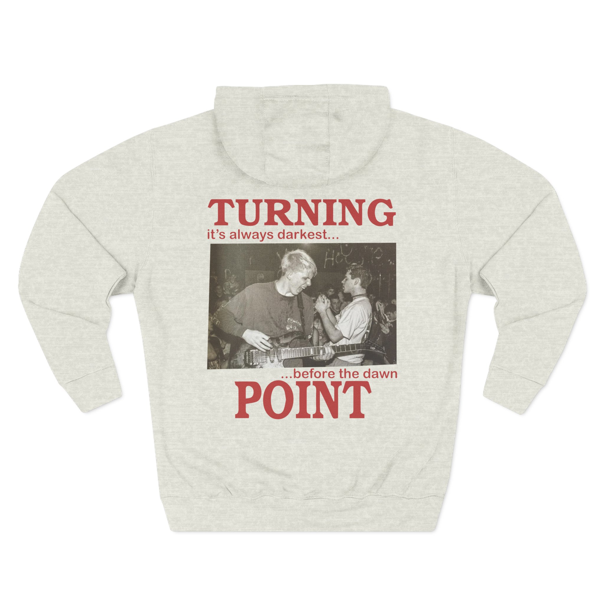 Turning Point It's Always Darkest Before The Dawn Three-Panel Fleece Hoodie