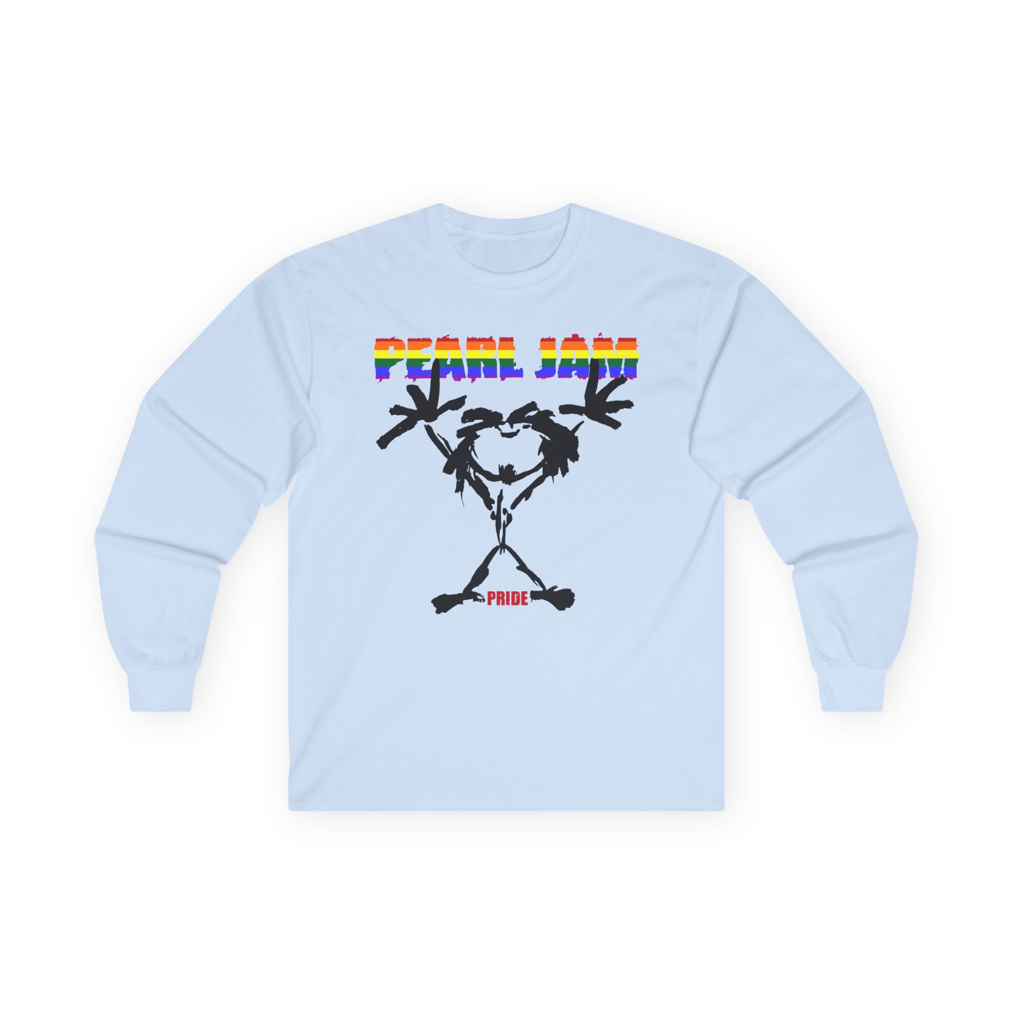 Pearl Jam Pride Stickman Unisex Ultra Cotton Long Sleeve Tee