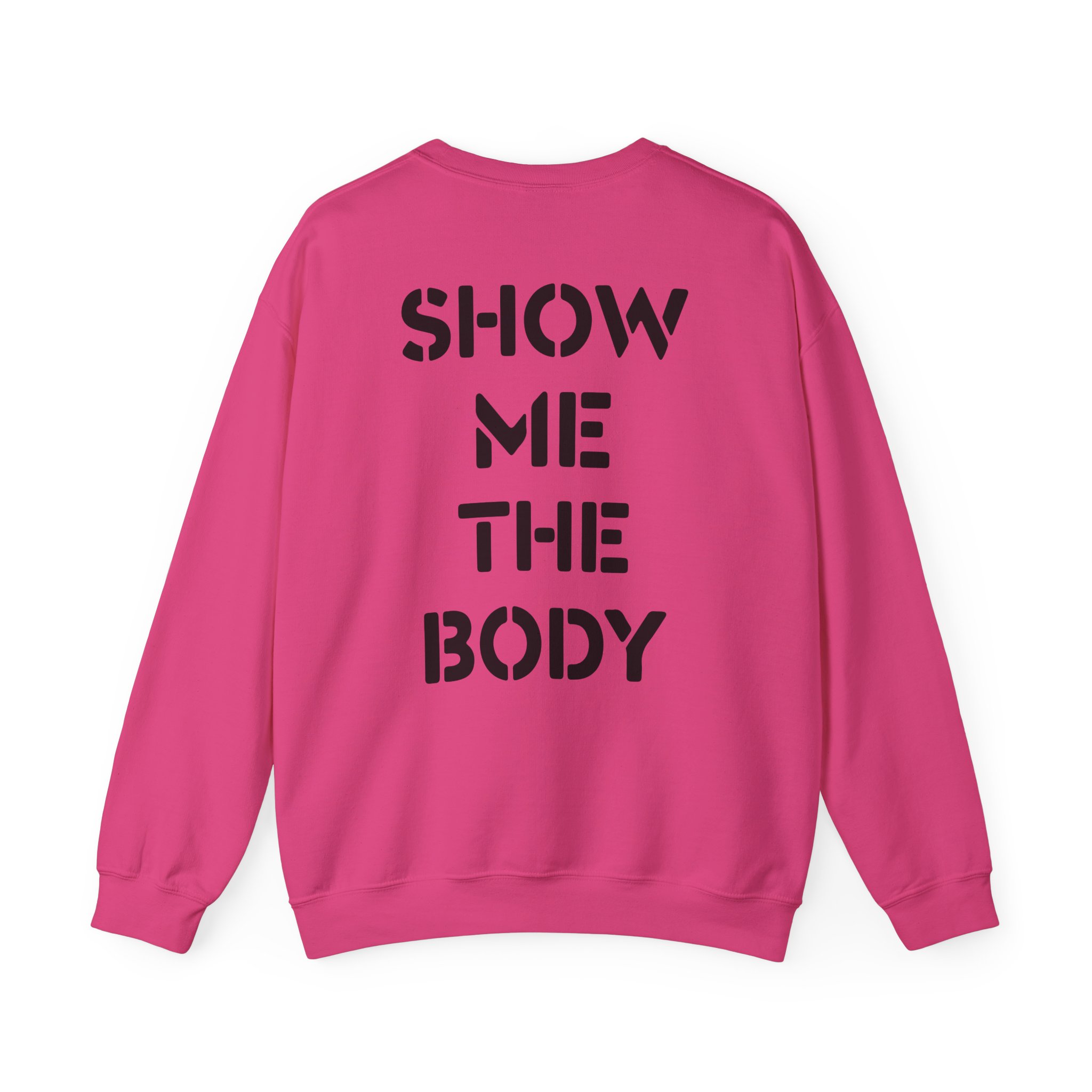 Show Me the Body Boot Unisex Heavy Blendâ„¢ Crewneck Sweatshirt