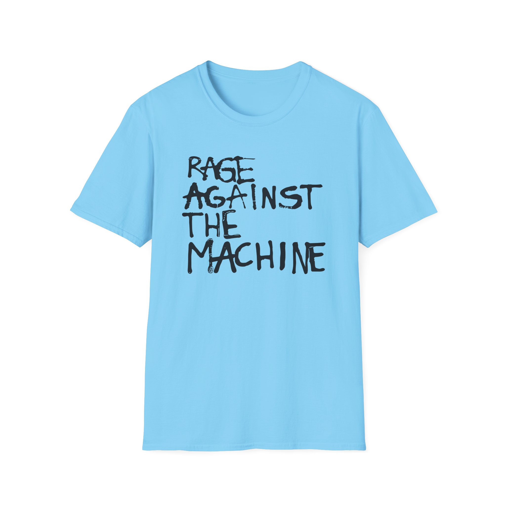 Rage Against the Machine Scrawl Unisex Softstyle T-Shirt