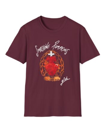 Billy Corgan Gish Sacred Heart Unisex Softstyle T-Shirt