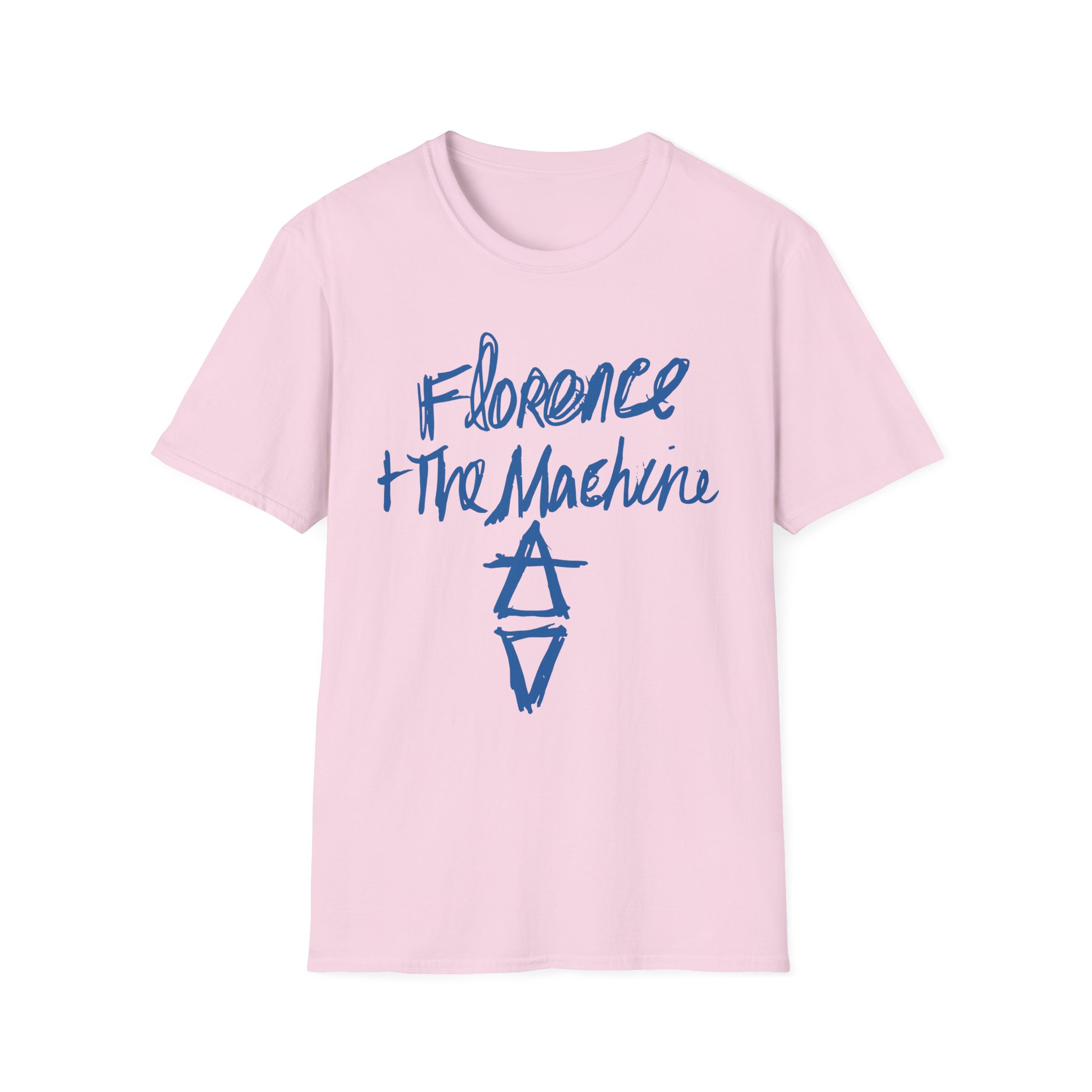 Florence and the Machine Hand Drawn Logo Unisex Softstyle T-Shirt