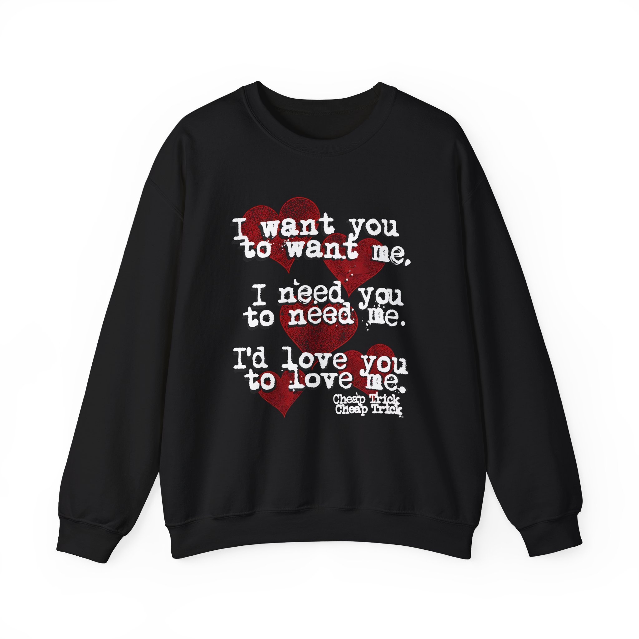 Cheap Trick I Want You to Want Me Unisex Heavy Blendâ„¢ Crewneck Sweatshirt