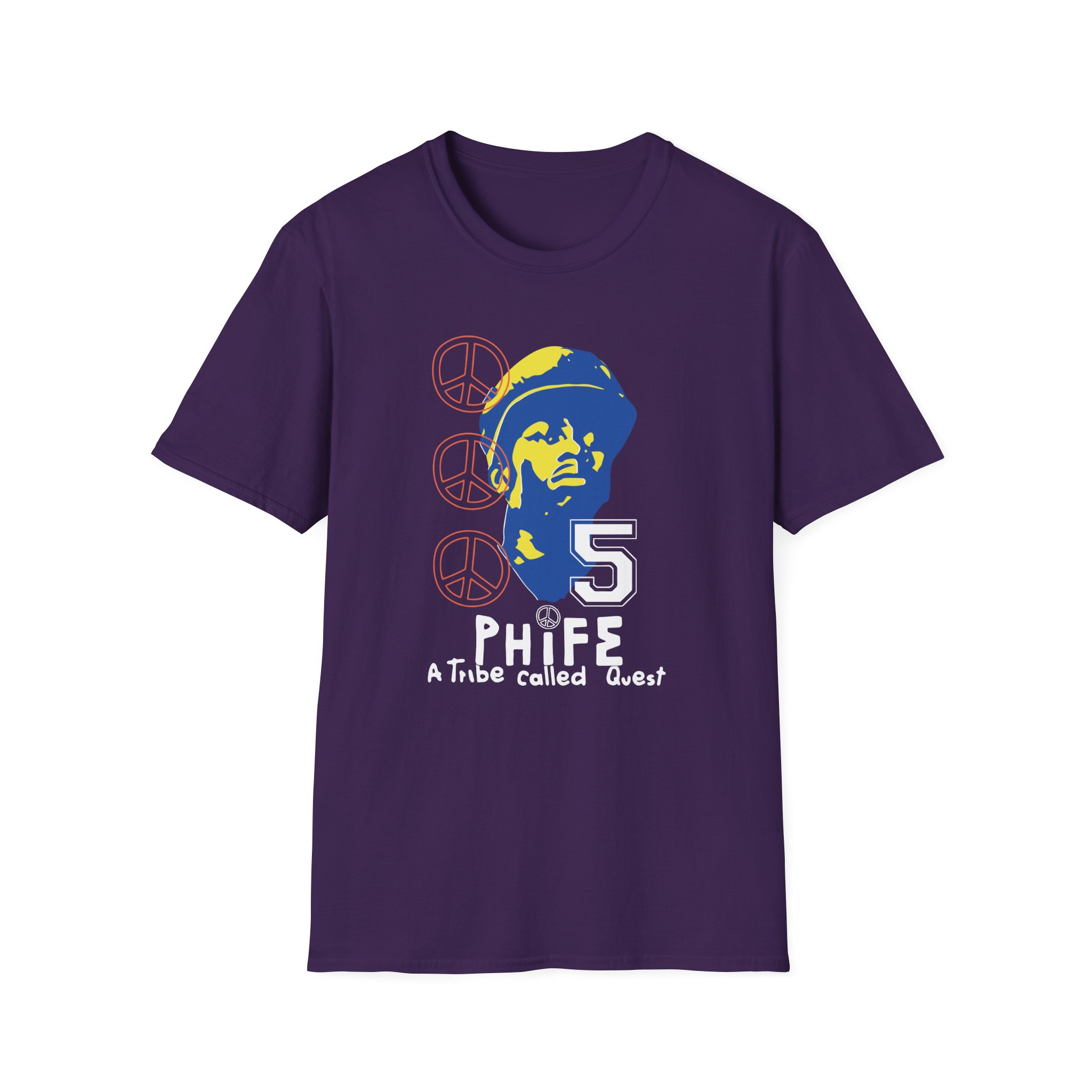 A Tribe Called Quest Phife Peace Unisex Softstyle T-Shirt