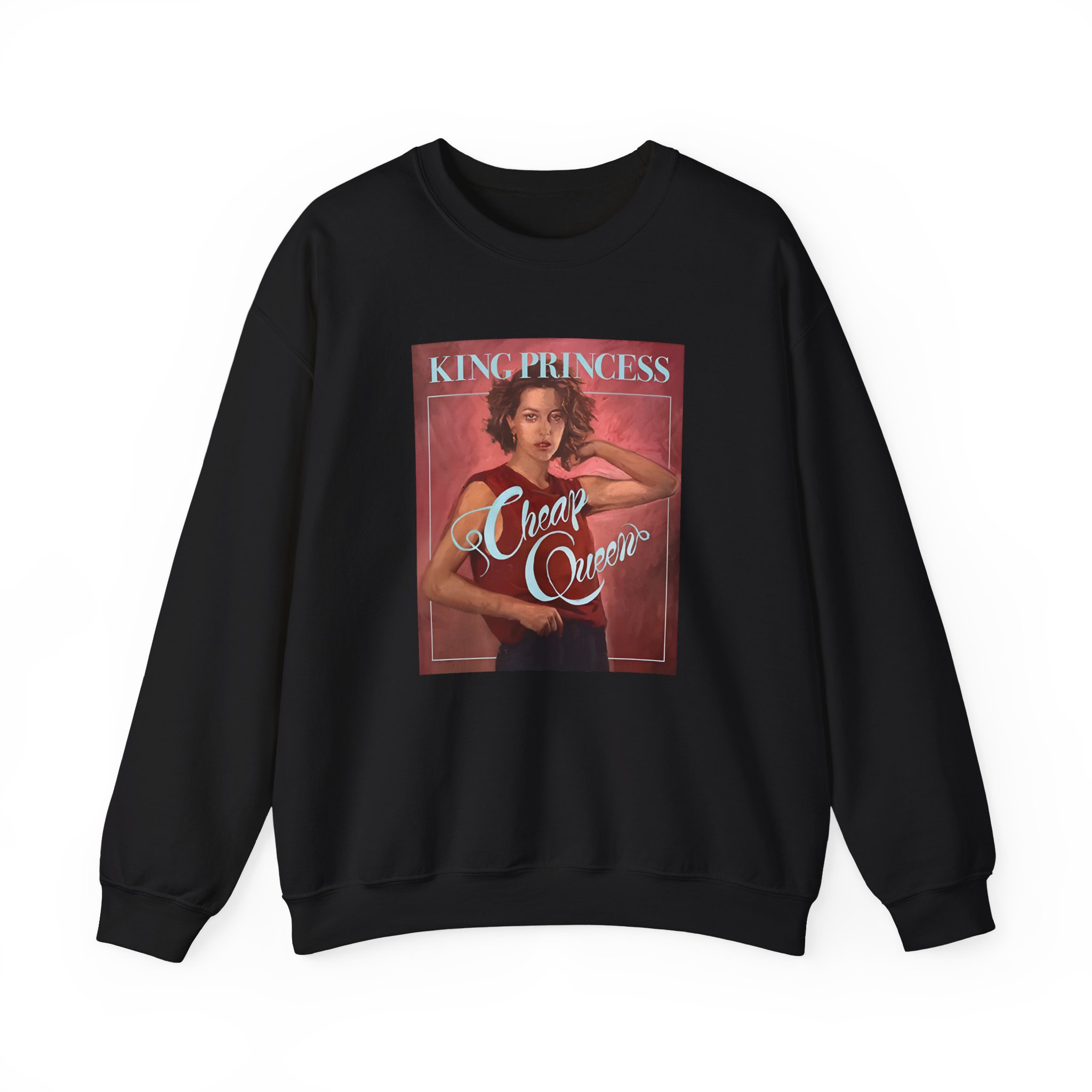 King Princess Cheap Queen Unisex Heavy Blendâ„¢ Crewneck Sweatshirt