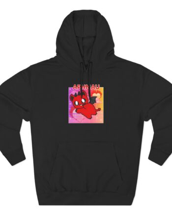 Aphmau Demon Cat Three-Panel Fleece Hoodie