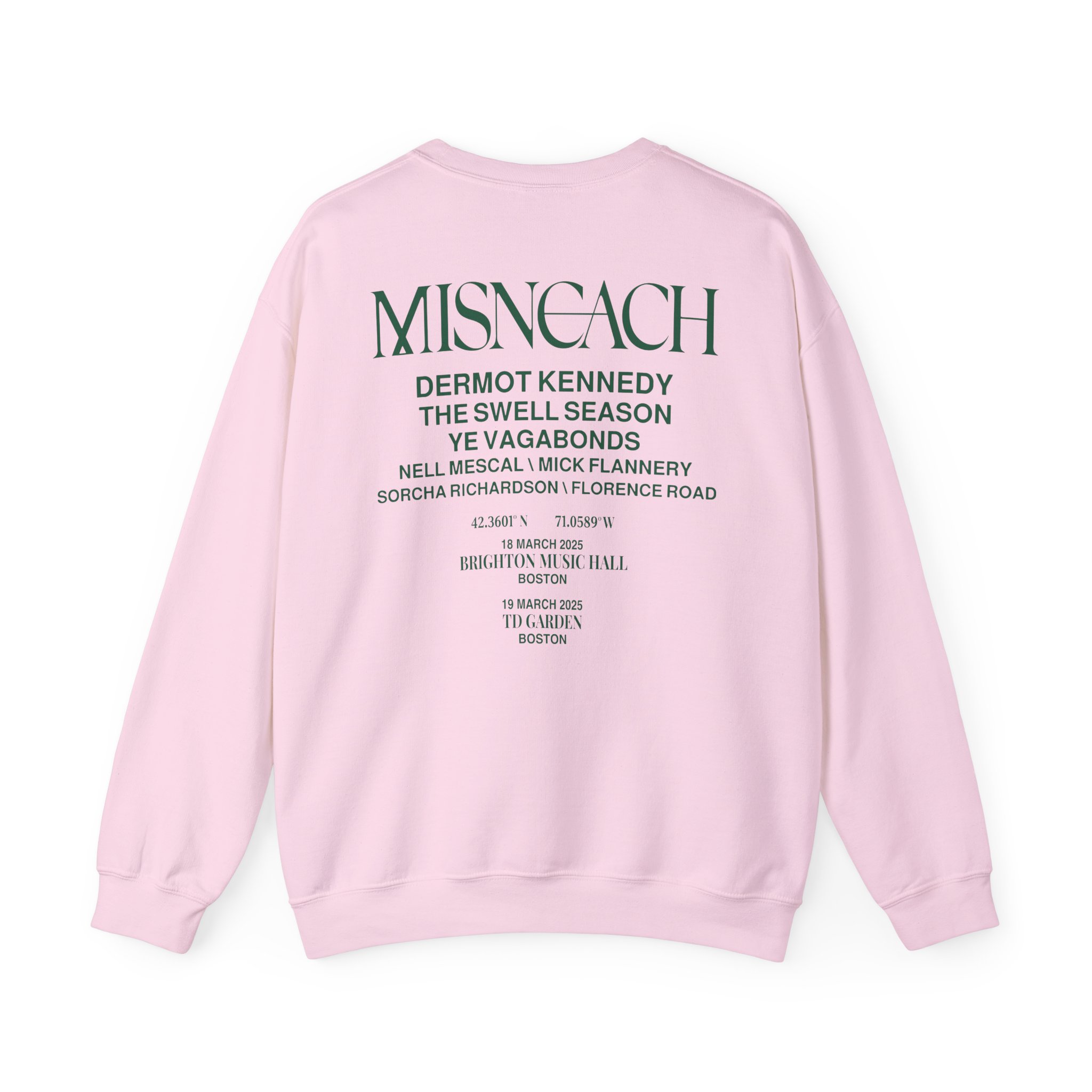 Dermot Kennedy Misneach Festival Event Unisex Heavy Blendâ„¢ Crewneck Sweatshirt