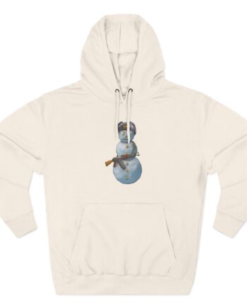 Jpegmafia Snowman Three-Panel Fleece Hoodie