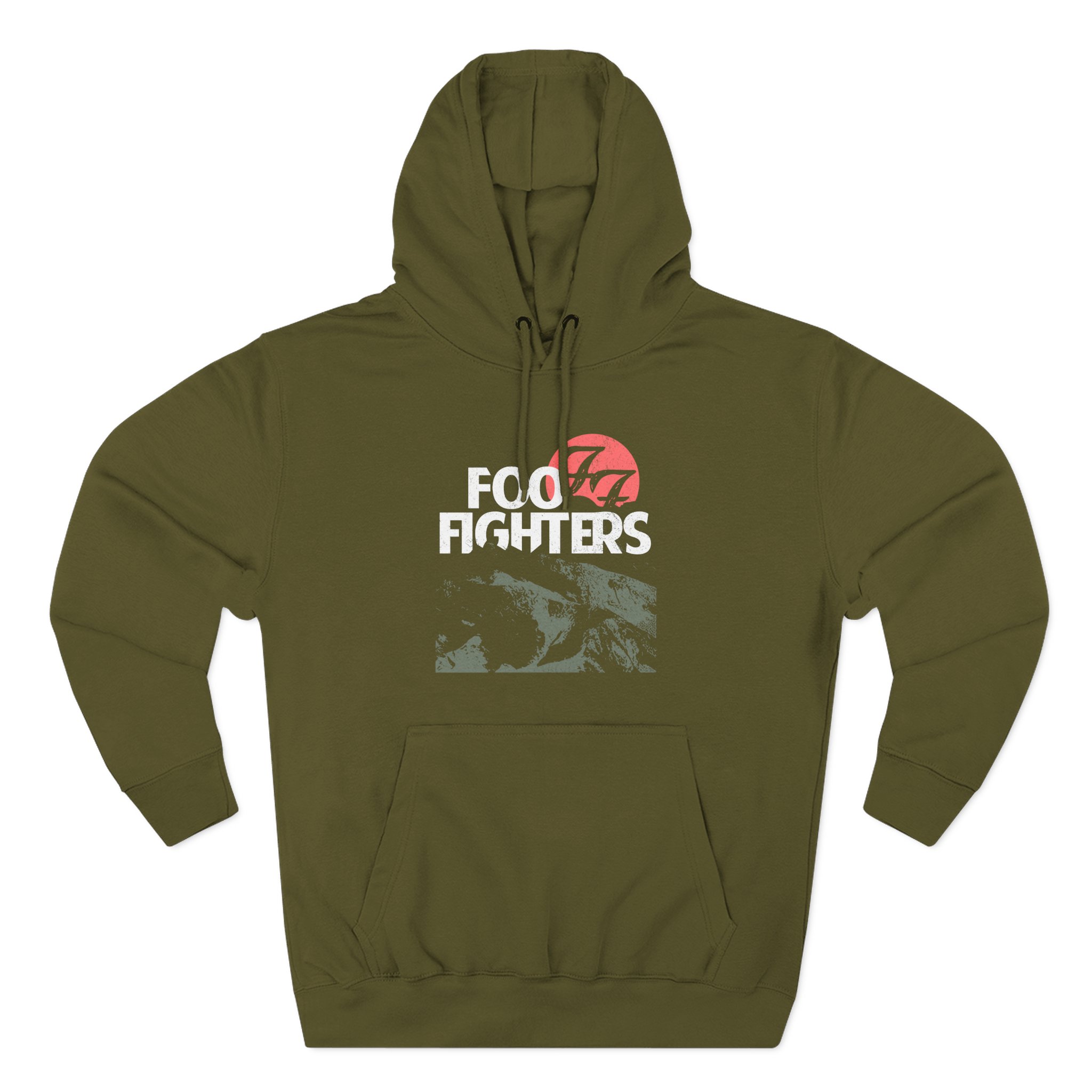 Foo Fighters Three-Panel Fleece Hoodie
