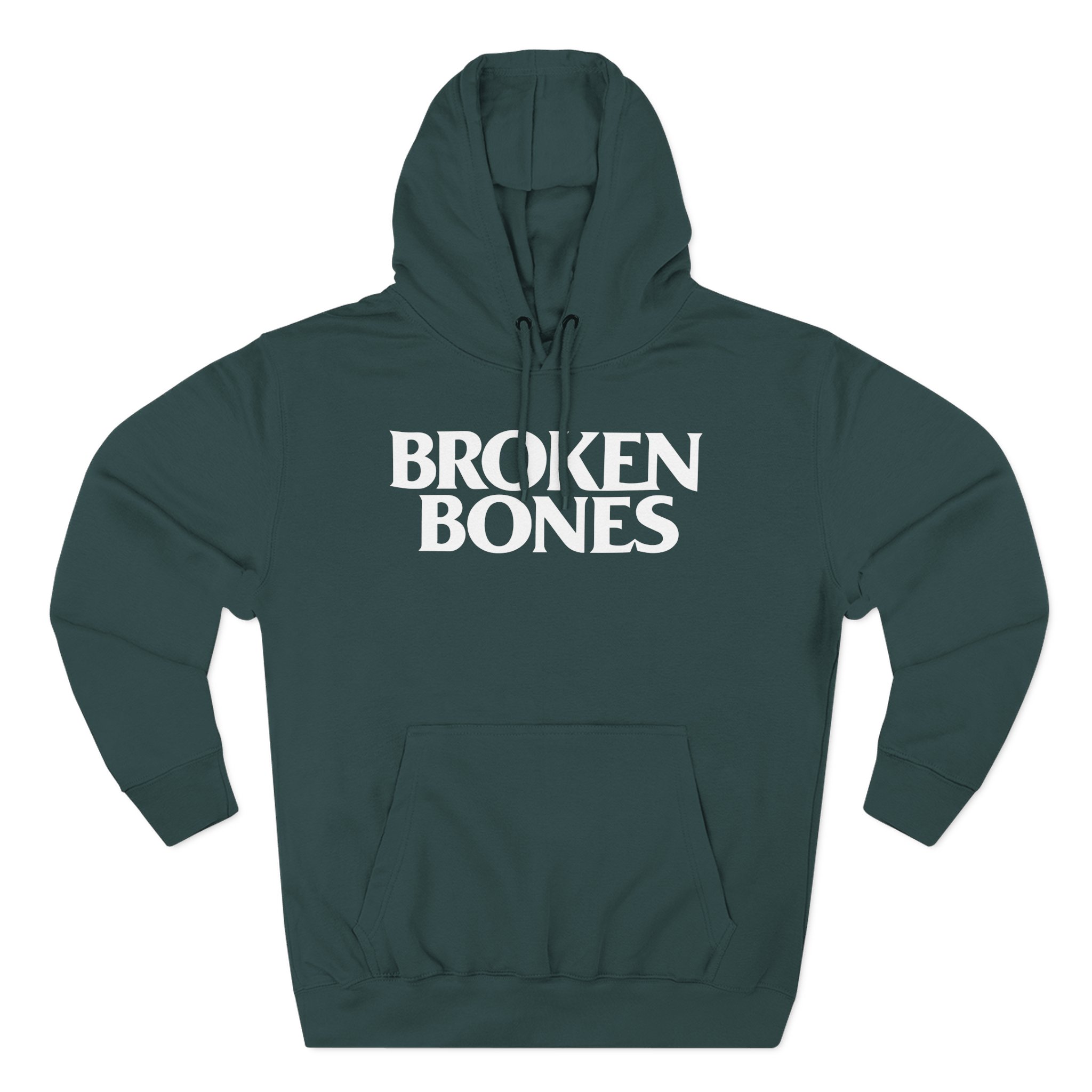 Broken Bones Three-Panel Fleece Hoodie