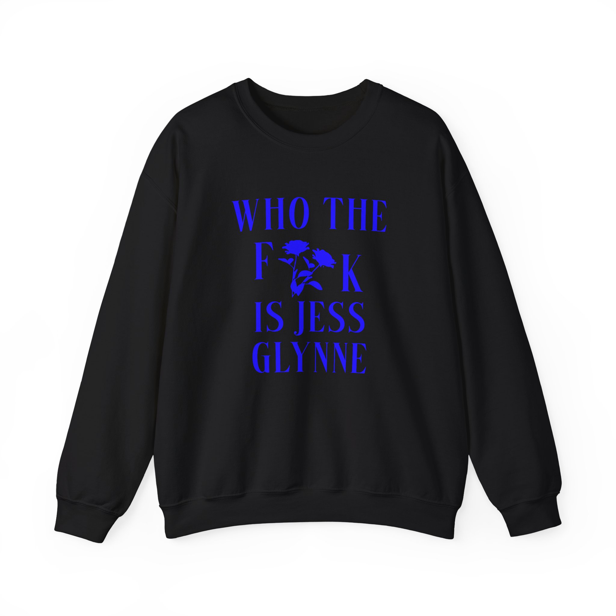 Jess Glynne WTF Is Jess Glynne Unisex Heavy Blendâ„¢ Crewneck Sweatshirt