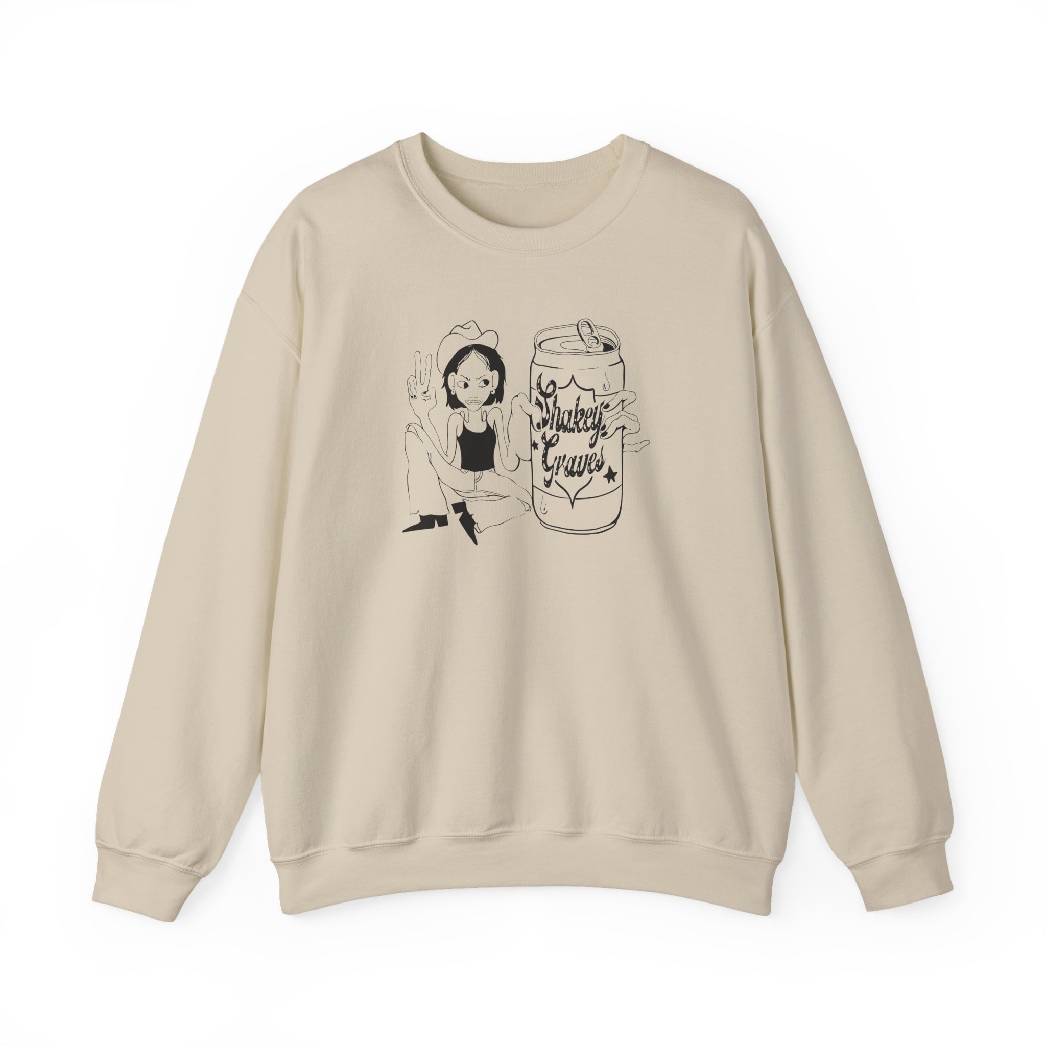 Shakey Graves Unisex Heavy Blendâ„¢ Crewneck Sweatshirt