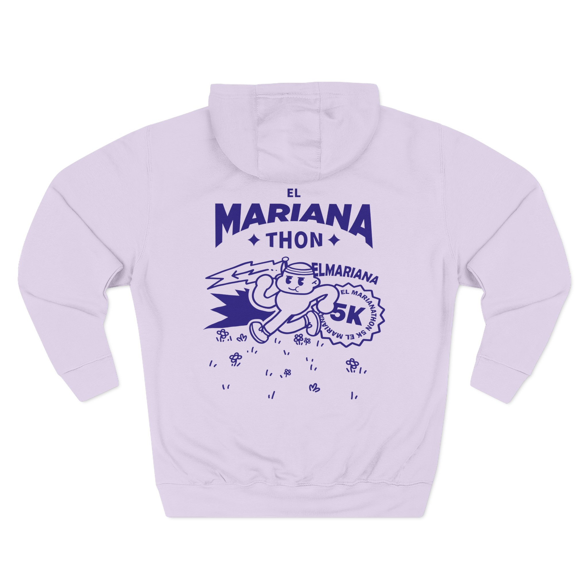 Elmarianathon Three-Panel Fleece Hoodie