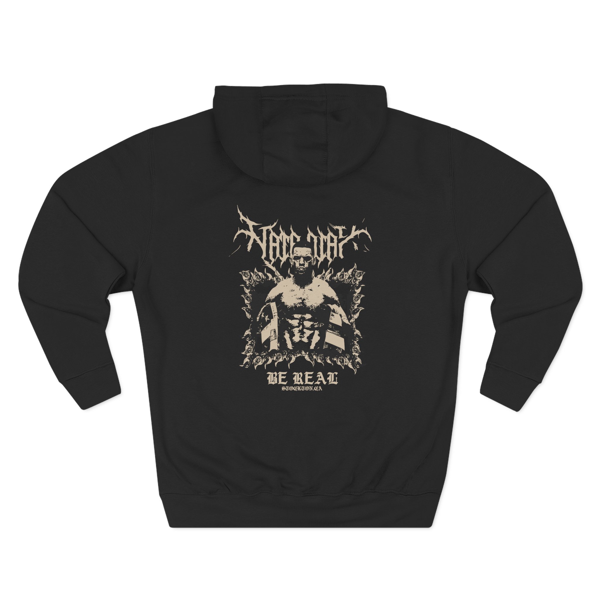Nate Diaz Three-Panel Fleece Hoodie