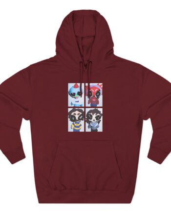 Emergency Intercom Three-Panel Fleece Hoodie