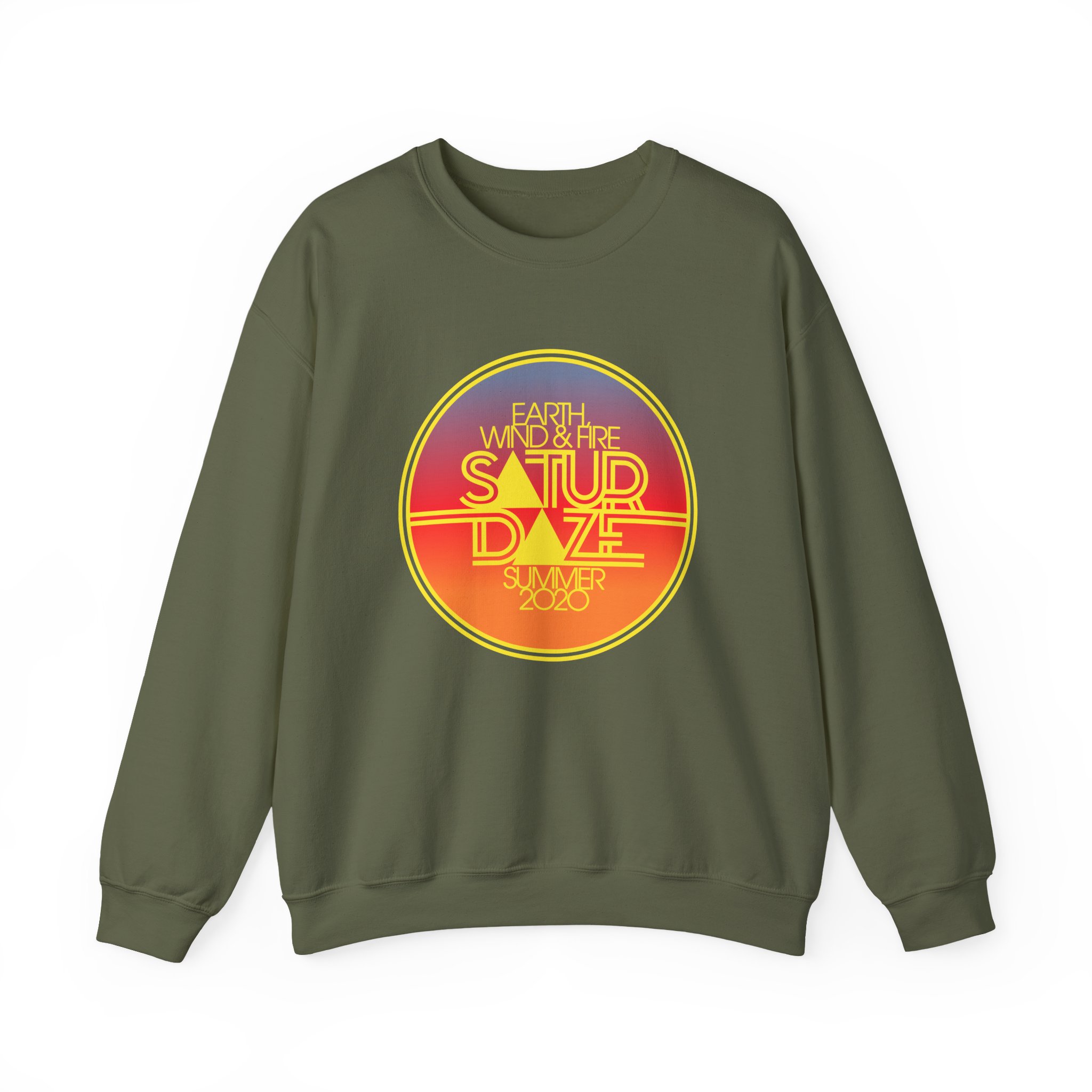 Earth Wind & Fire Saturdaze Unisex Heavy Blendâ„¢ Crewneck Sweatshirt