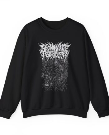Abominable Putridity Biomechanical Putrefaction Unisex Heavy Blend™ Crewneck Sweatshirt
