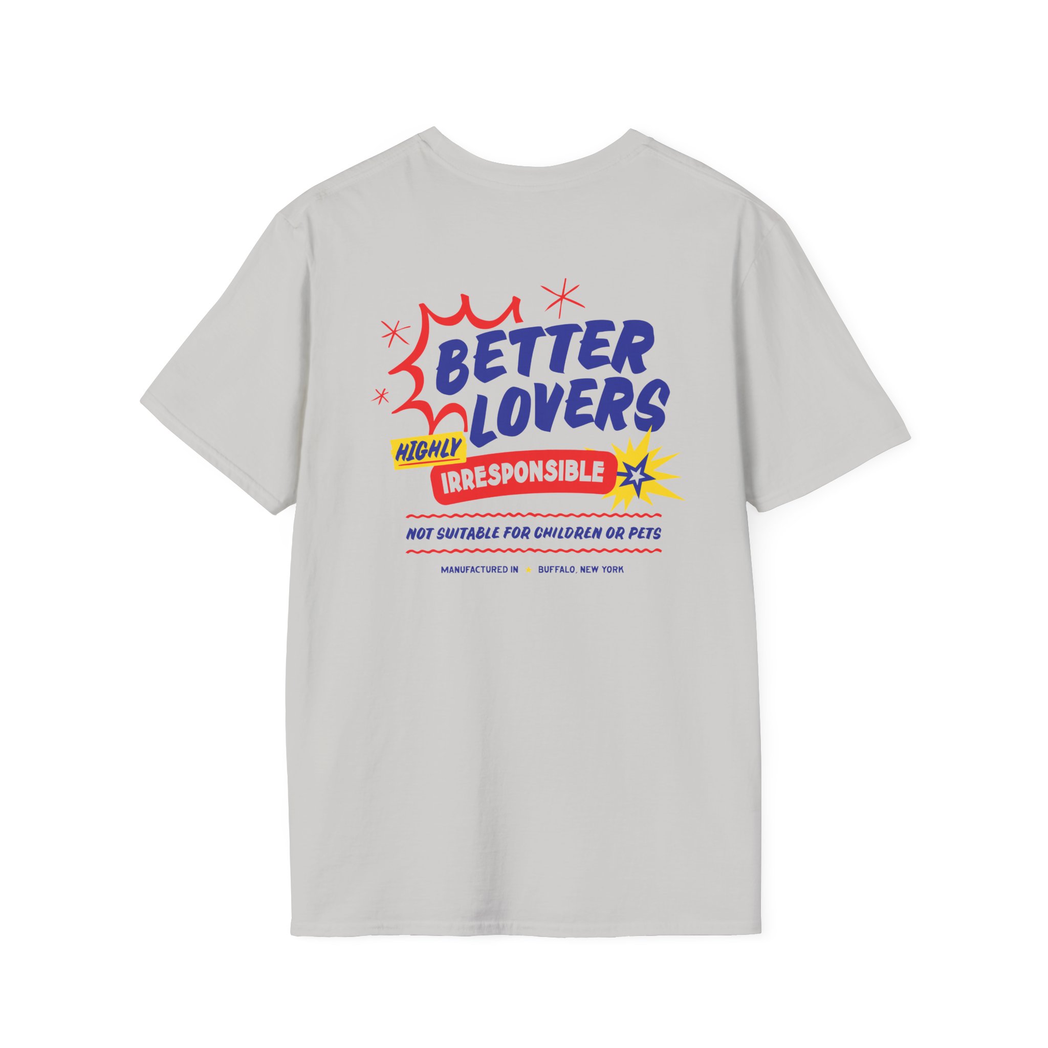 Better Lovers Not Suitable for Children Unisex Softstyle T-Shirt