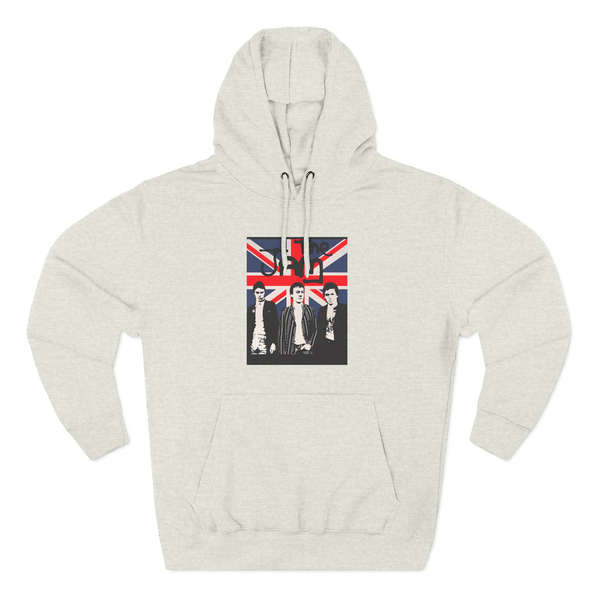 TJ British Flag Three-Panel Fleece Hoodie