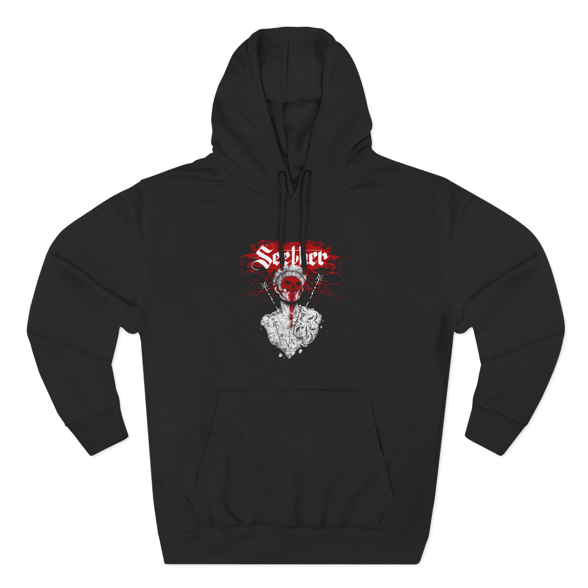 Seether Three-Panel Fleece Hoodie