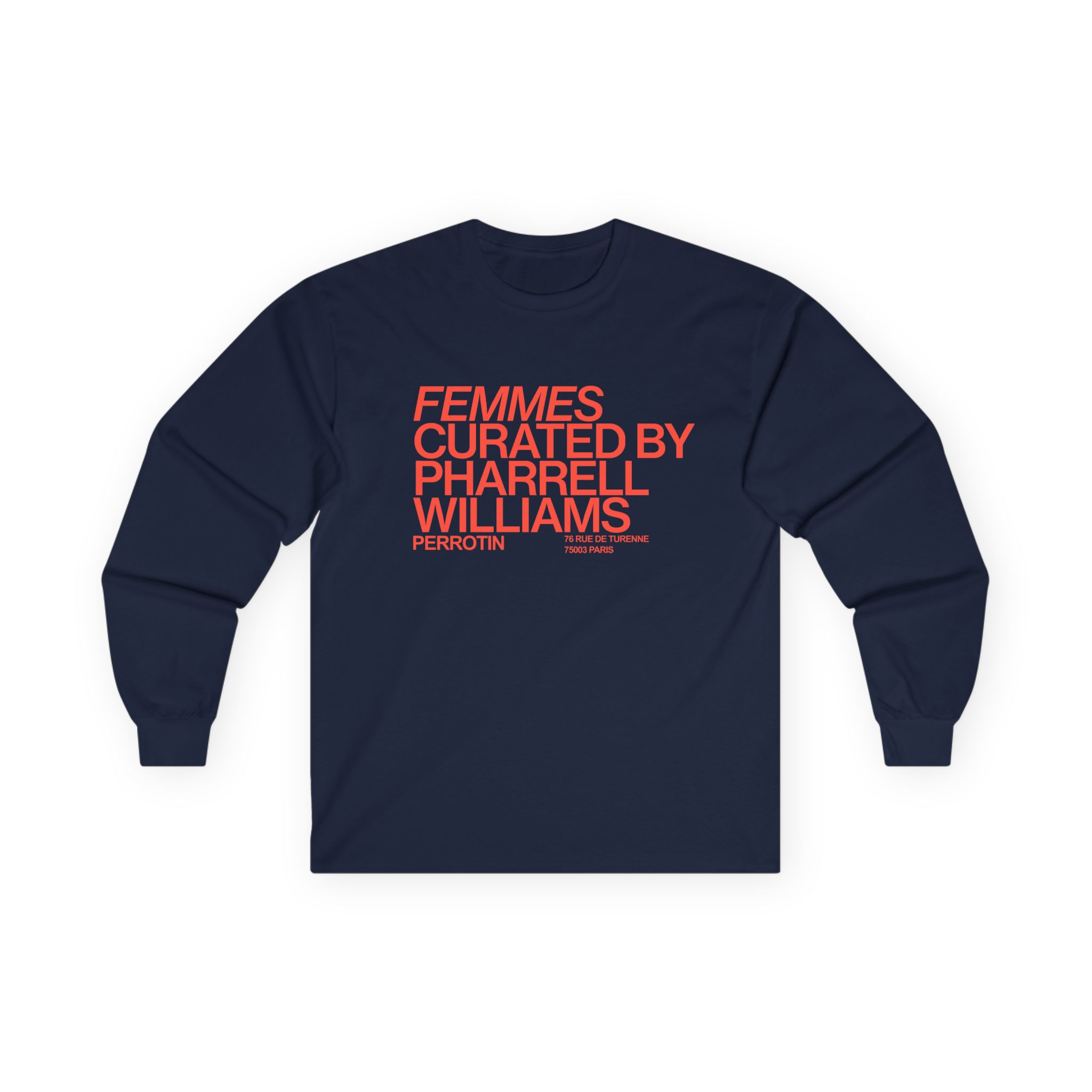 Pharrell Williams Femmes Unisex Ultra Cotton Long Sleeve Tee
