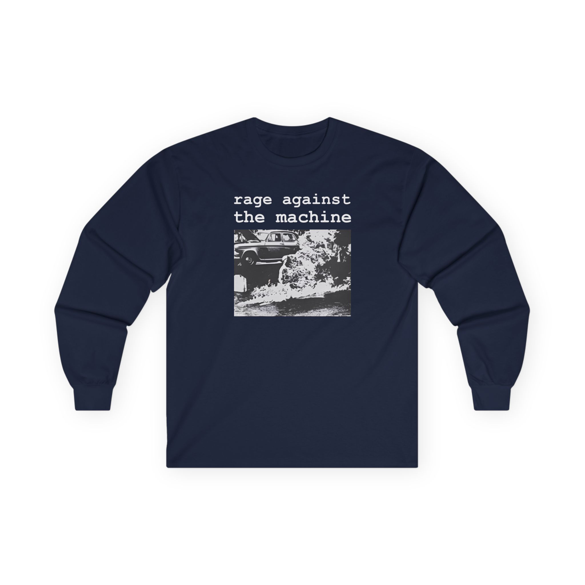 Rage Against the Machine Self-immolation Unisex Ultra Cotton Long Sleeve Tee