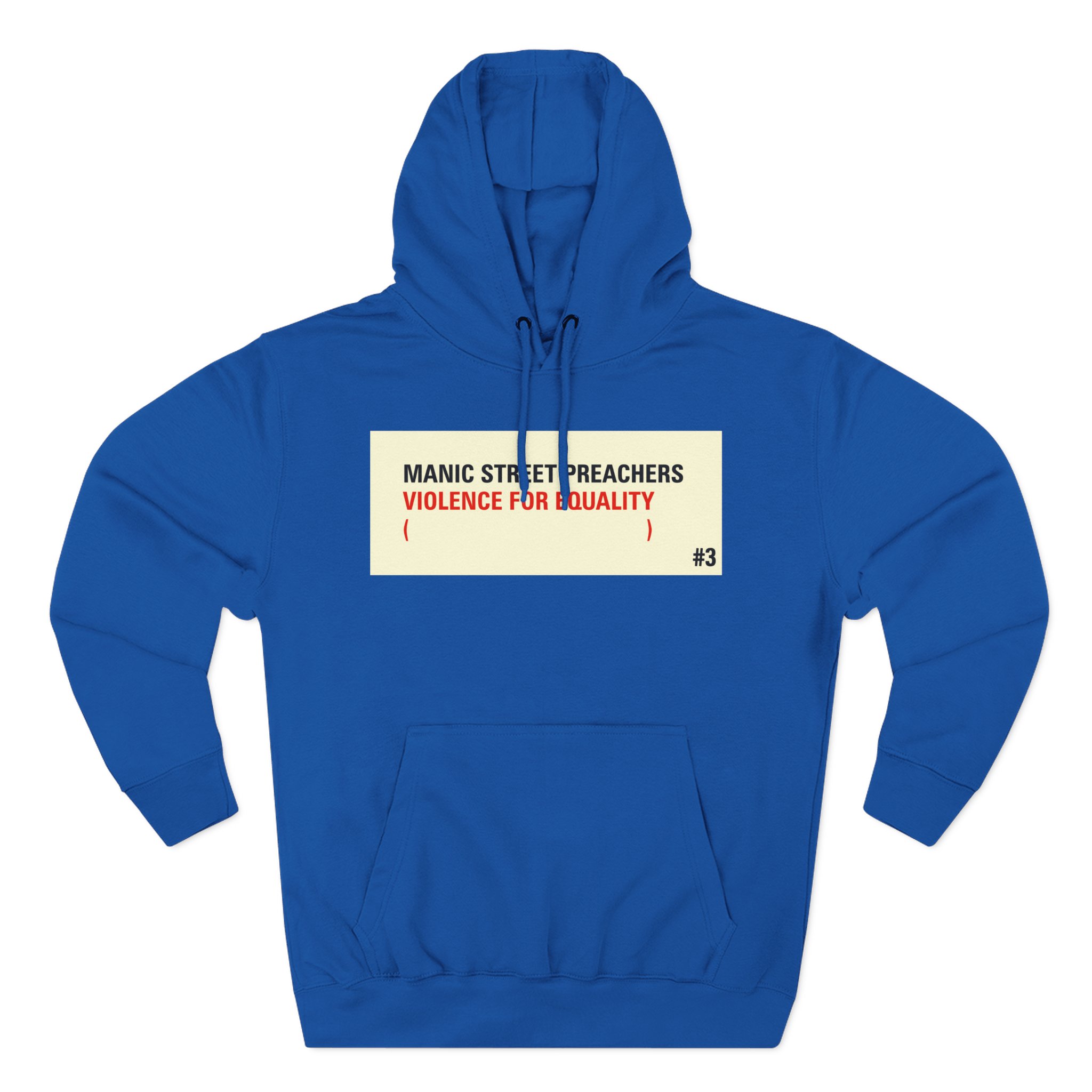 Manic Street Preachers Three-Panel Fleece Hoodie
