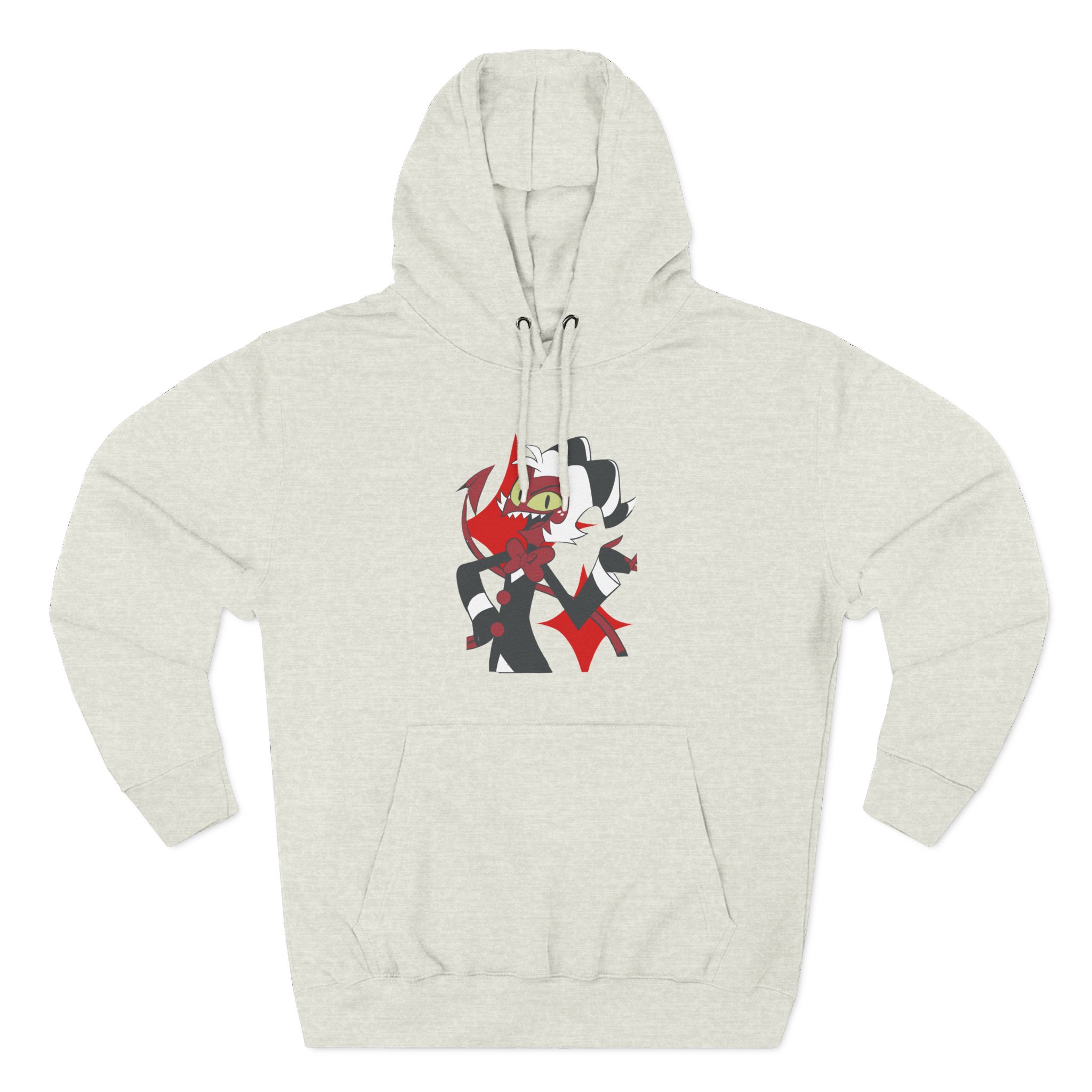Helluva Boss Moxxie Three-Panel Fleece Hoodie