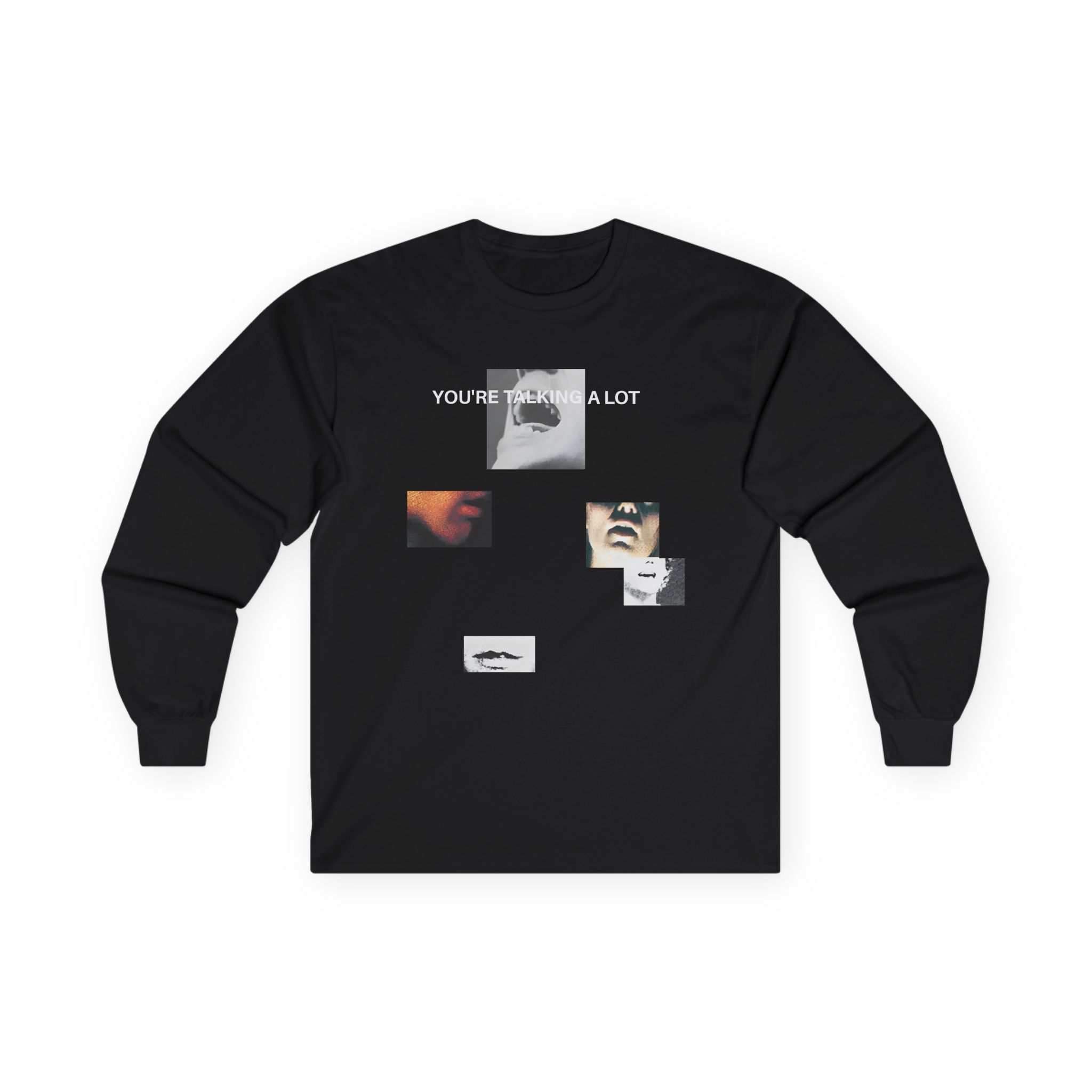 Talking Heads You're Talking a Lot Unisex Ultra Cotton Long Sleeve Tee