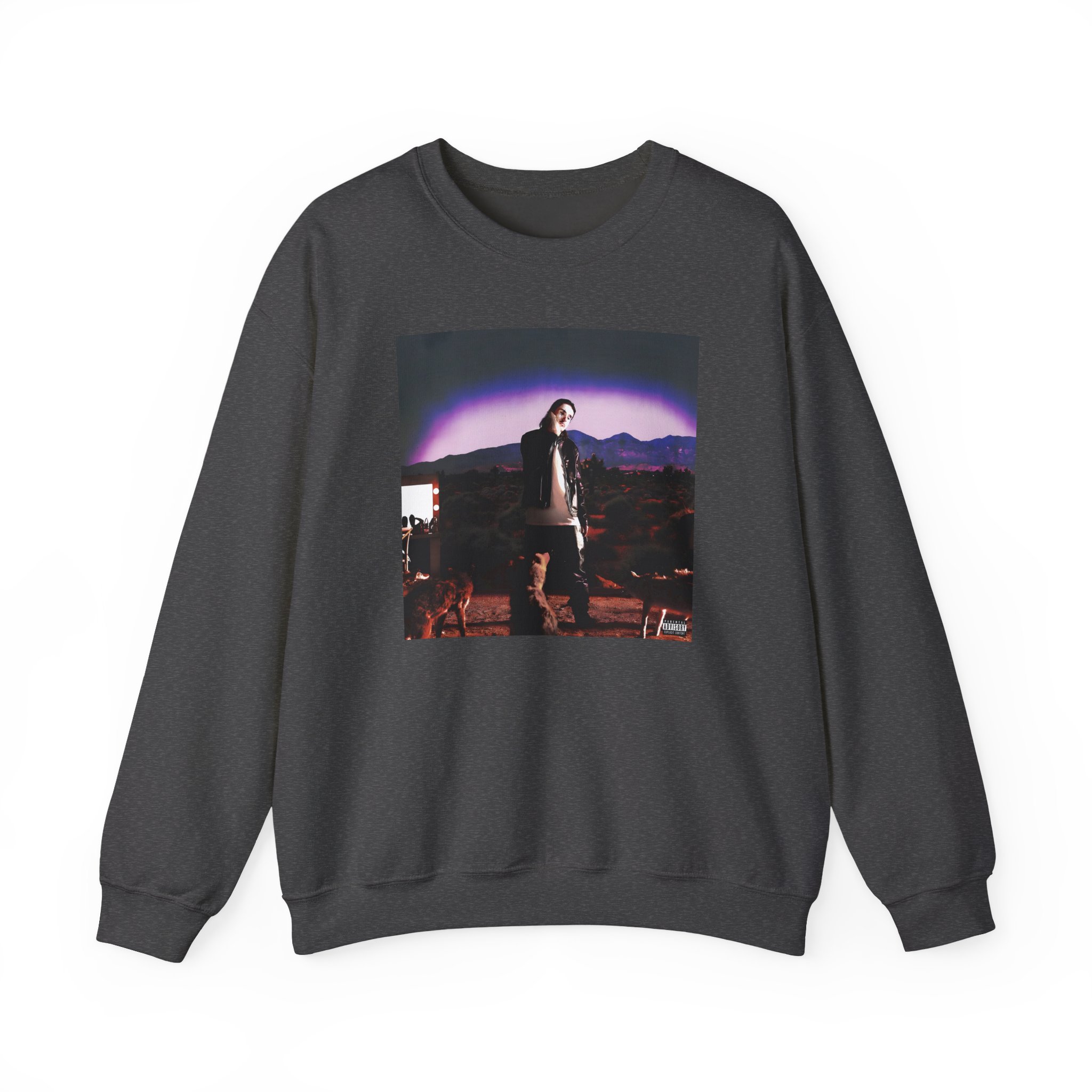 Tommy Richman Debut Album Coyote Unisex Heavy Blendâ„¢ Crewneck Sweatshirt