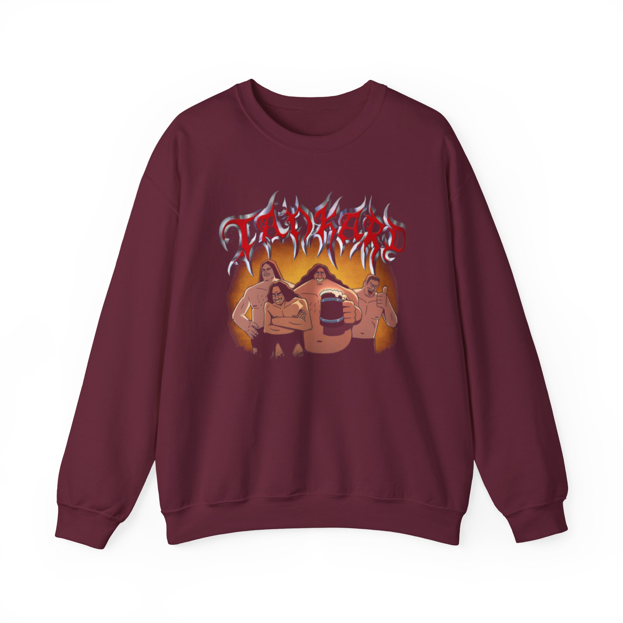 Tankard Fat, Ugly and Old Unisex Heavy Blendâ„¢ Crewneck Sweatshirt