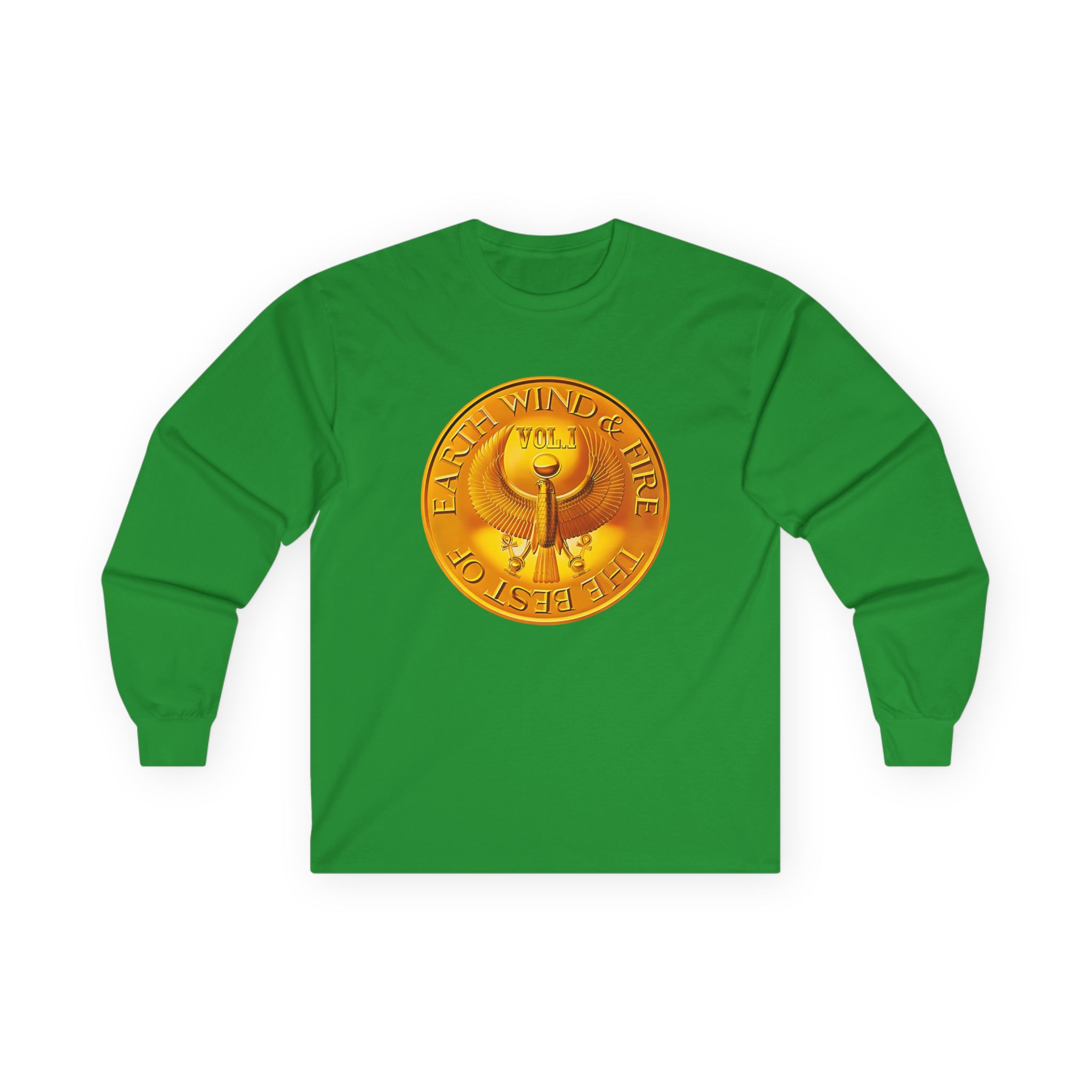 Earth Wind & Fire Medallion Teal Unisex Ultra Cotton Long Sleeve Tee