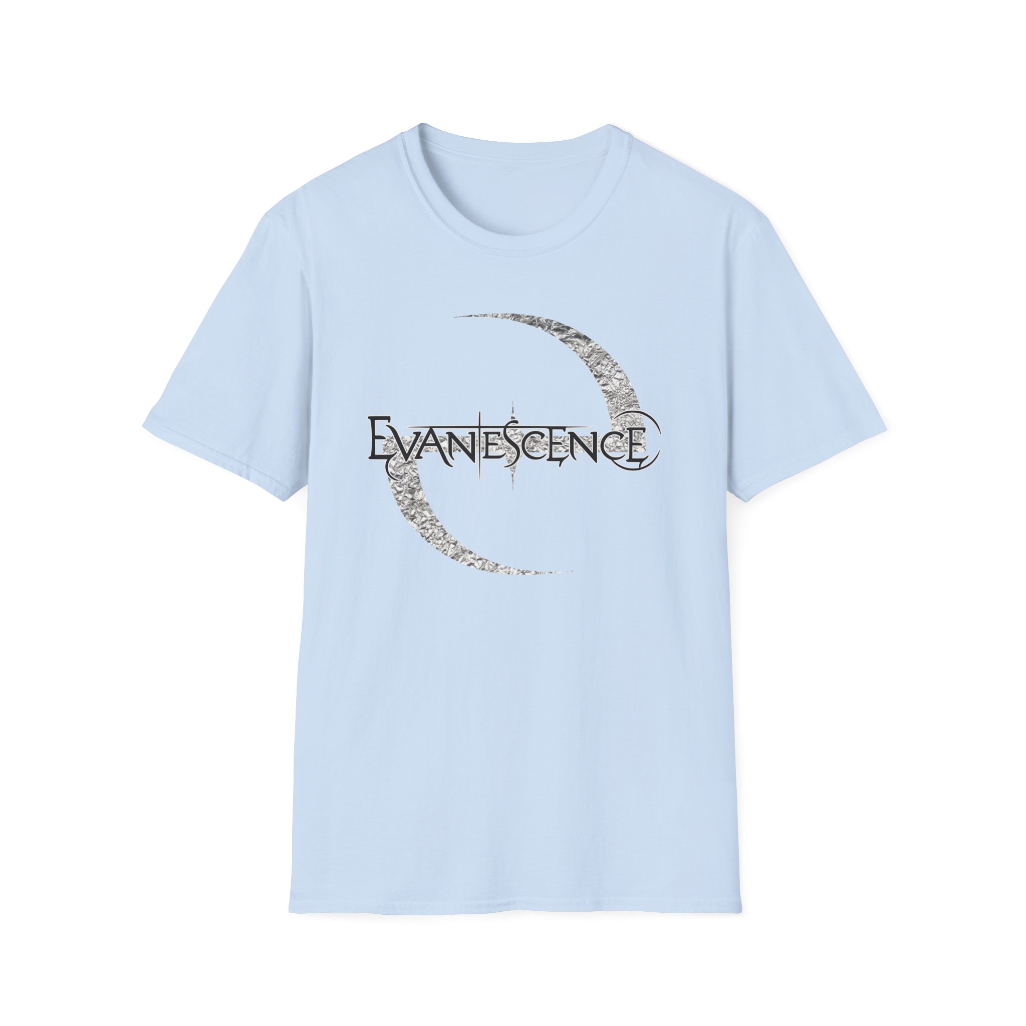 Evanescence Distressed Logo Unisex Softstyle T-Shirt
