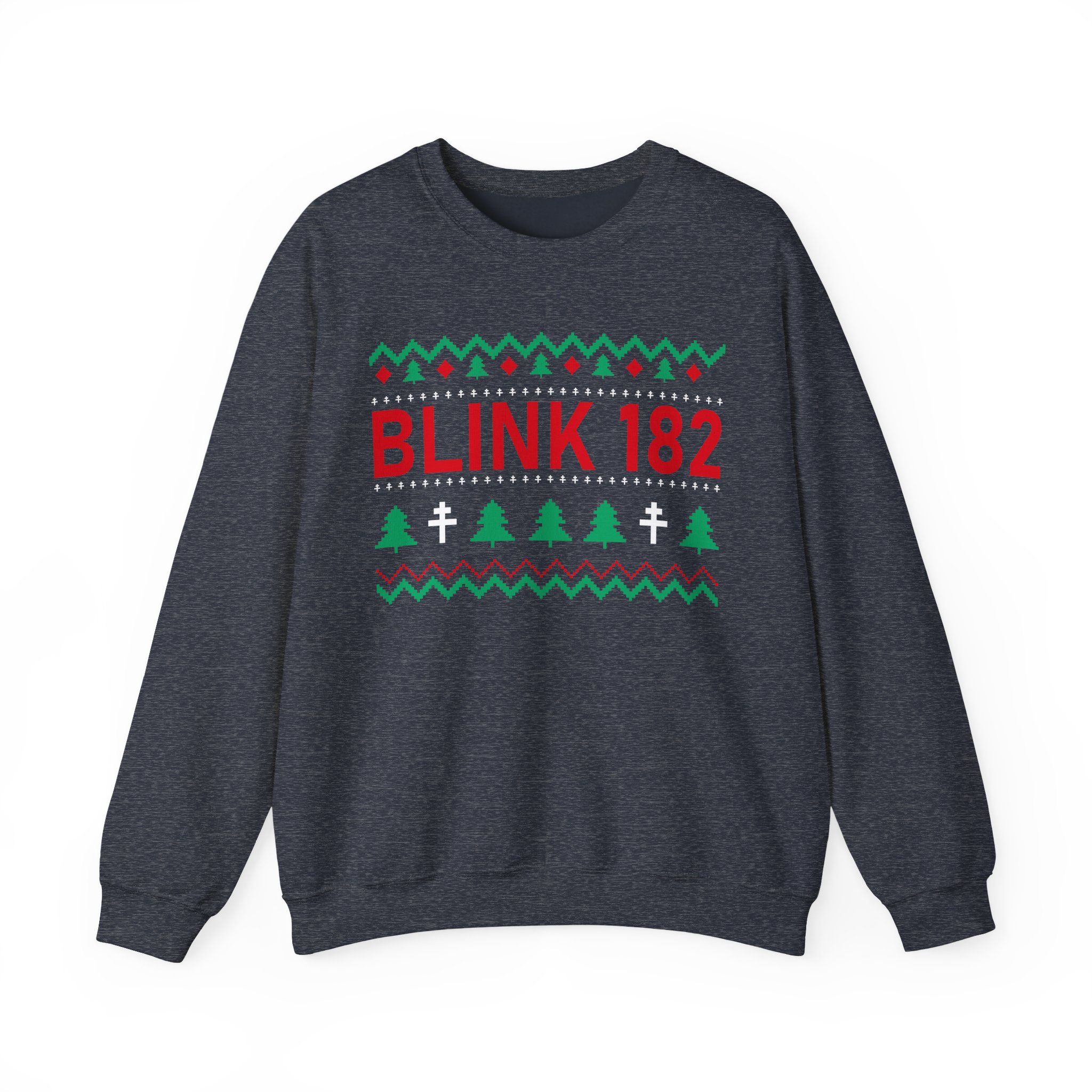 Blink 182 Unisex Heavy Blendâ„¢ Crewneck Sweatshirt