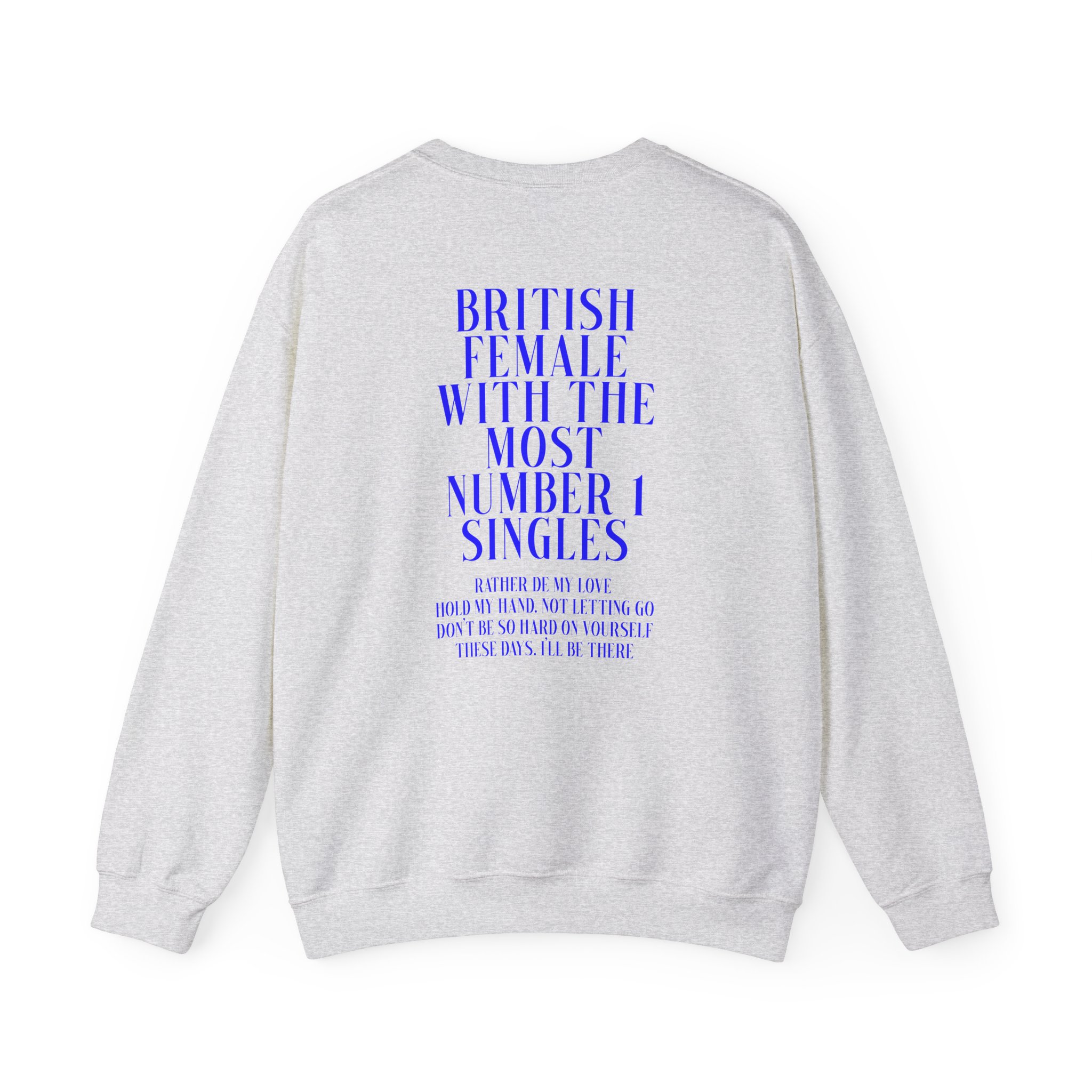 Jess Glynne WTF Is Jess Glynne Unisex Heavy Blendâ„¢ Crewneck Sweatshirt