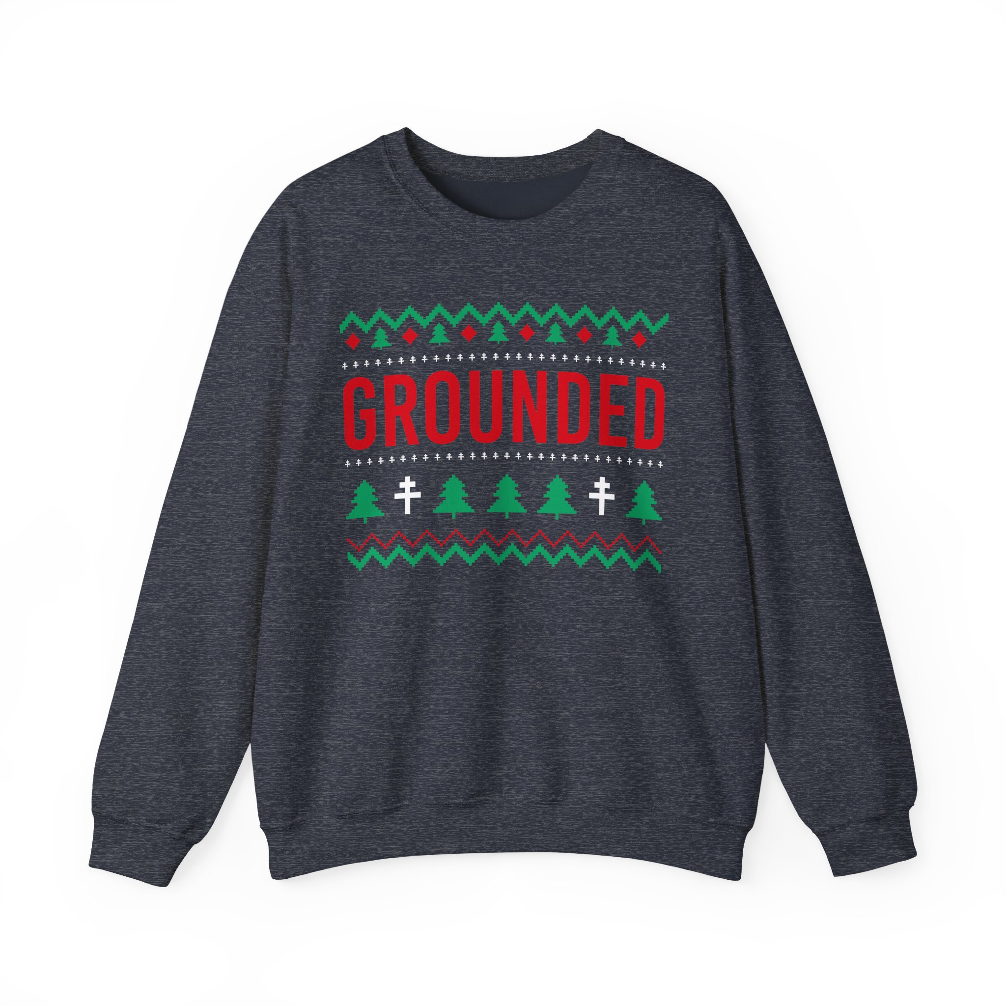 Grounded Unisex Heavy Blendâ„¢ Crewneck Sweatshirt