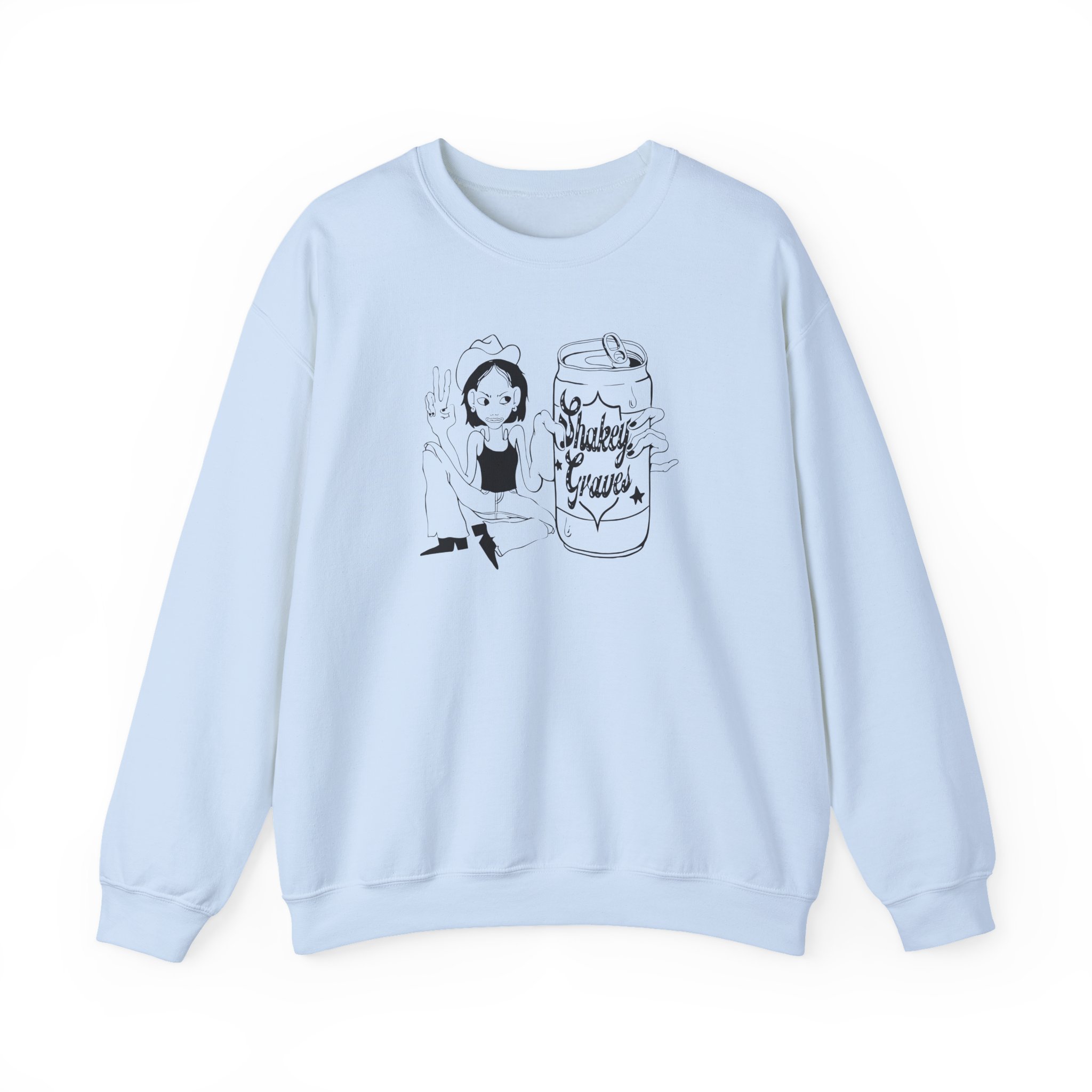 Shakey Graves Unisex Heavy Blendâ„¢ Crewneck Sweatshirt