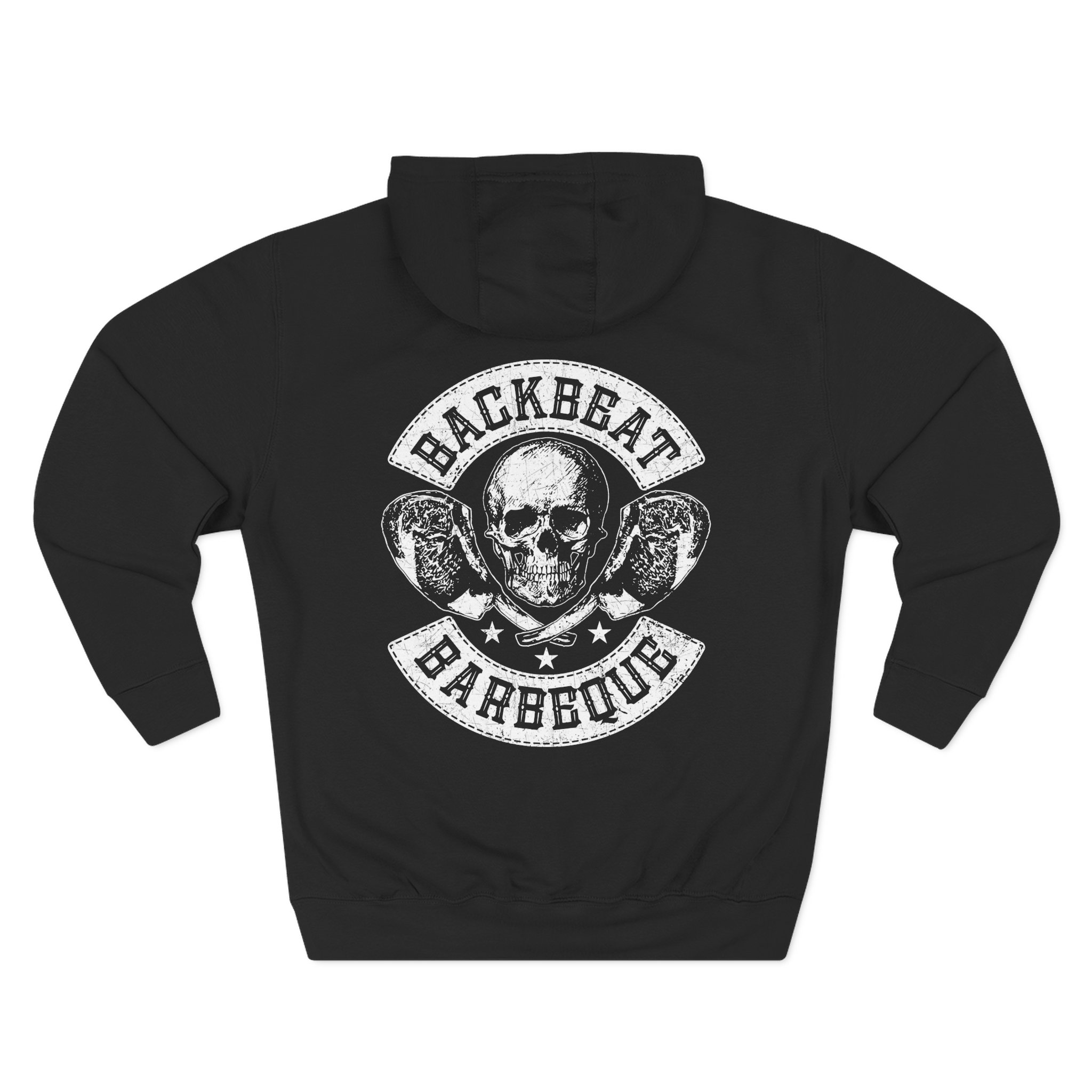 Foo Fighters Backbeat Bbq Logo Three-Panel Fleece Hoodie