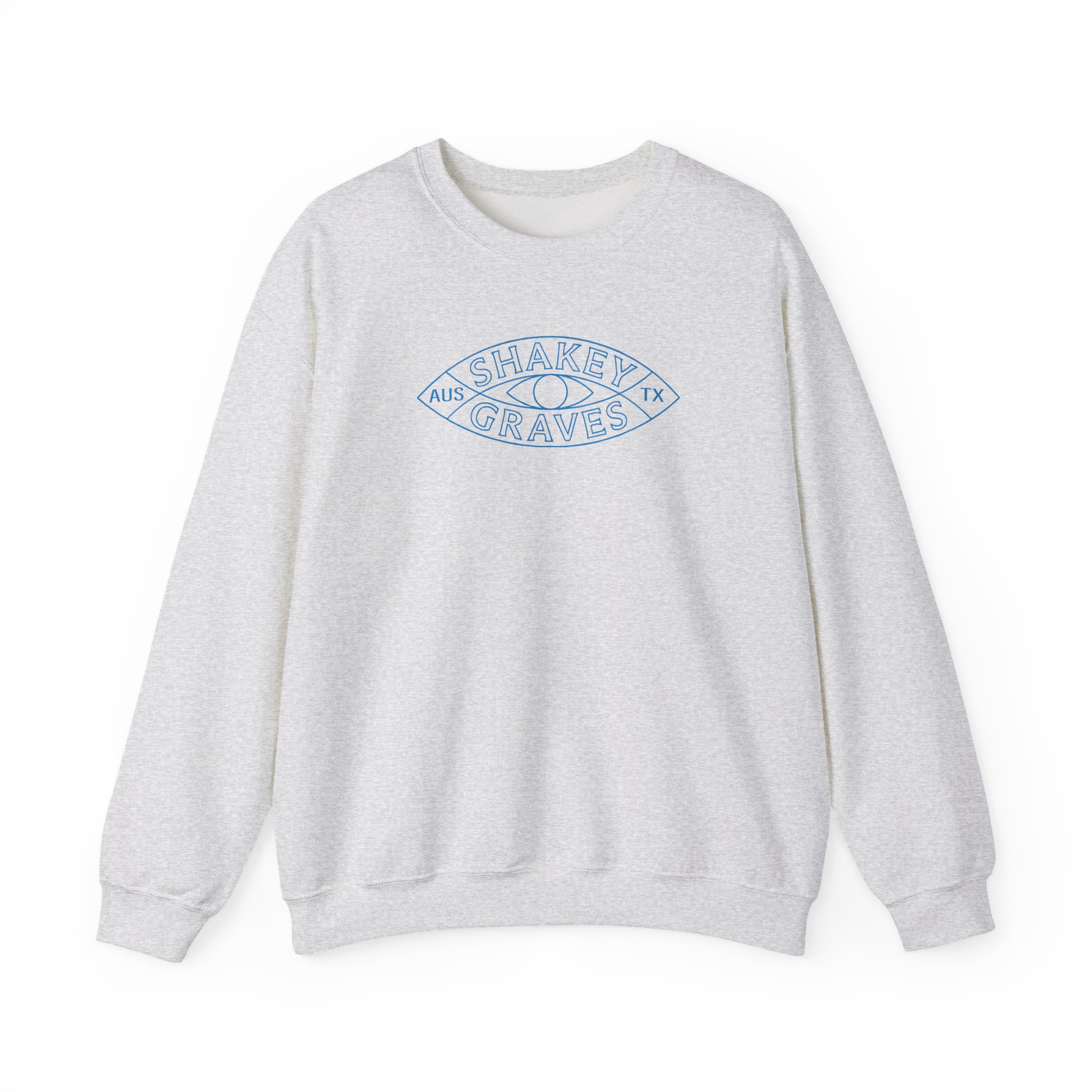 Shakey Graves Evil Eye Unisex Heavy Blendâ„¢ Crewneck Sweatshirt