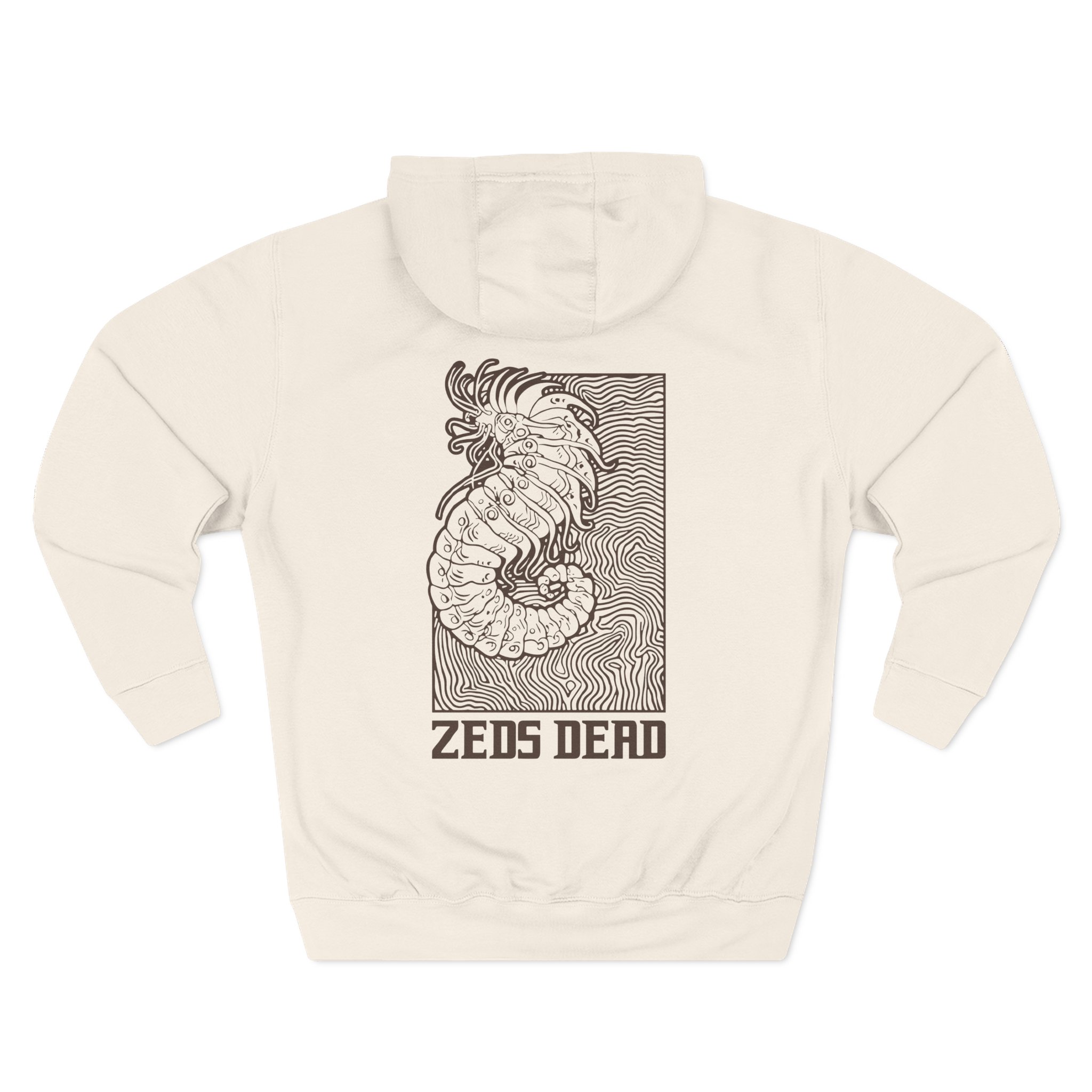 Zeds Dead Three-Panel Fleece Hoodie