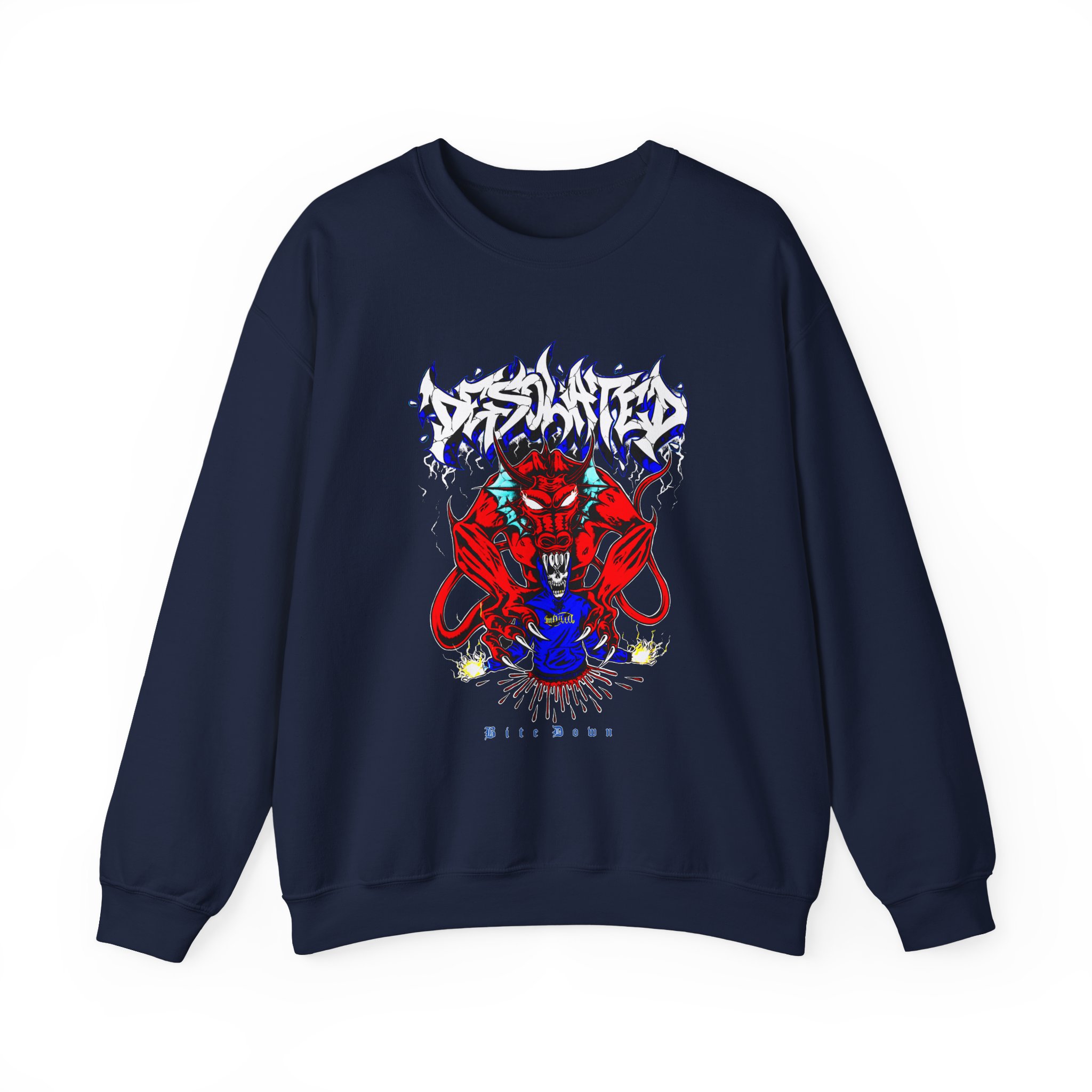 Desolated Devil Unisex Heavy Blendâ„¢ Crewneck Sweatshirt