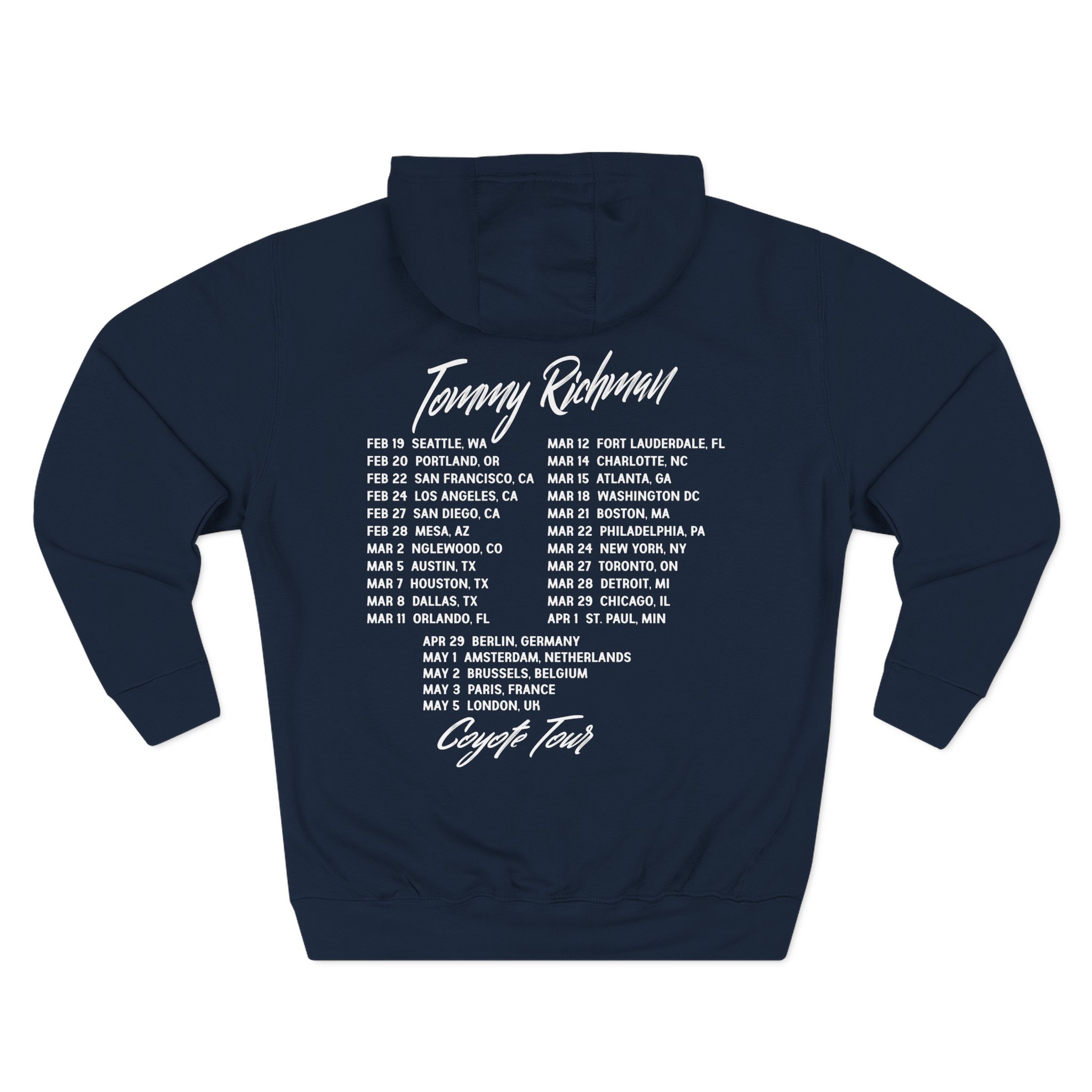 Tommy Richman Coyote Tour Three-Panel Fleece Hoodie