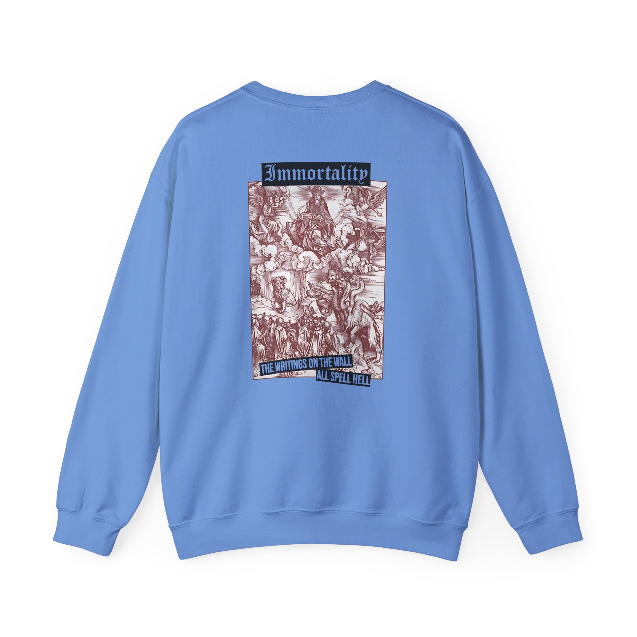 Born From Pain Immortality Unisex Heavy Blendâ„¢ Crewneck Sweatshirt