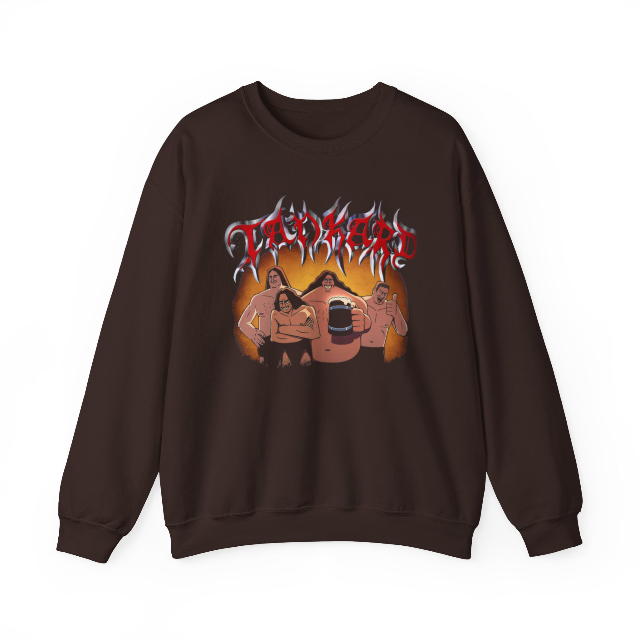 Tankard Fat, Ugly and Old Unisex Heavy Blendâ„¢ Crewneck Sweatshirt