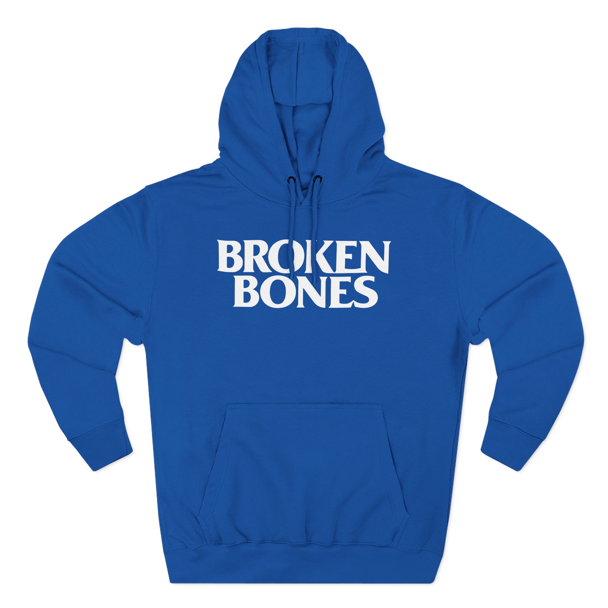 Broken Bones Three-Panel Fleece Hoodie