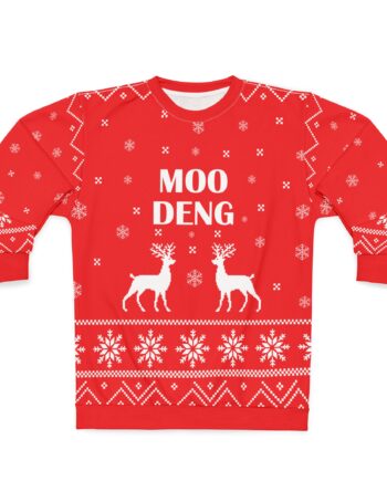 Moo Deng Unisex Sweatshirt (AOP)