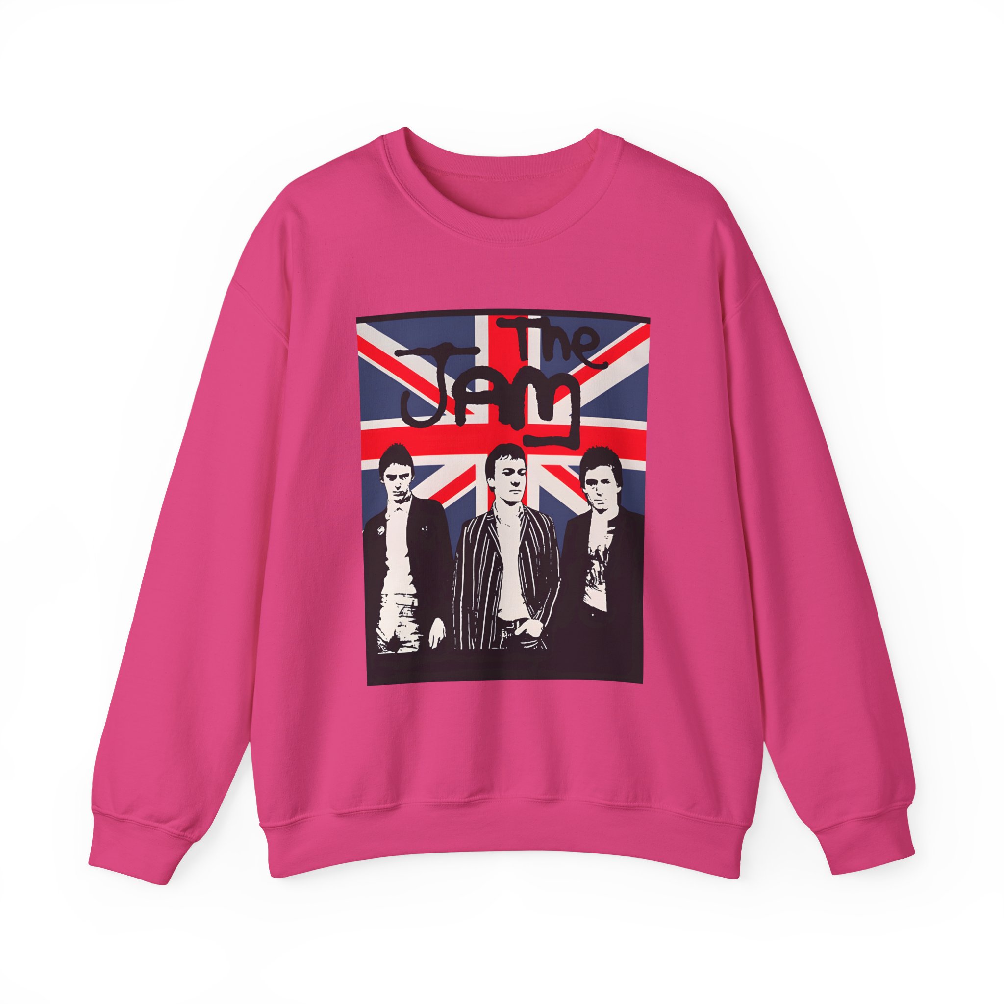 TJ British Flag Unisex Heavy Blendâ„¢ Crewneck Sweatshirt