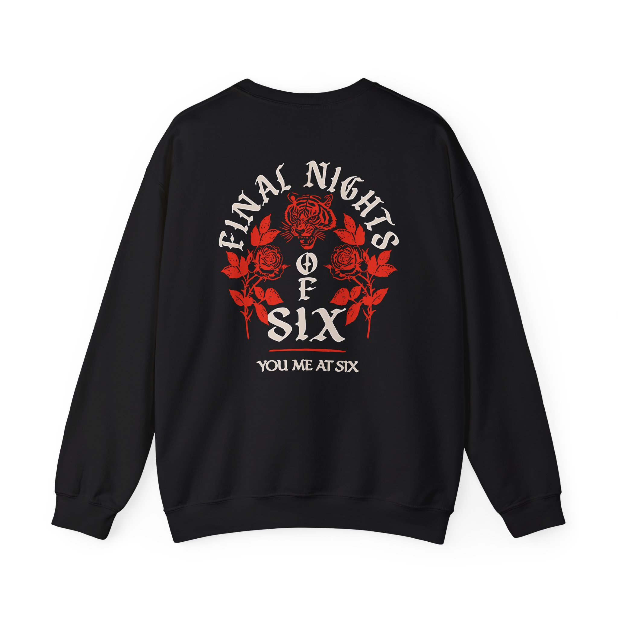 You Me at Six Final Nights of Six Tour Unisex Heavy Blendâ„¢ Crewneck Sweatshirt