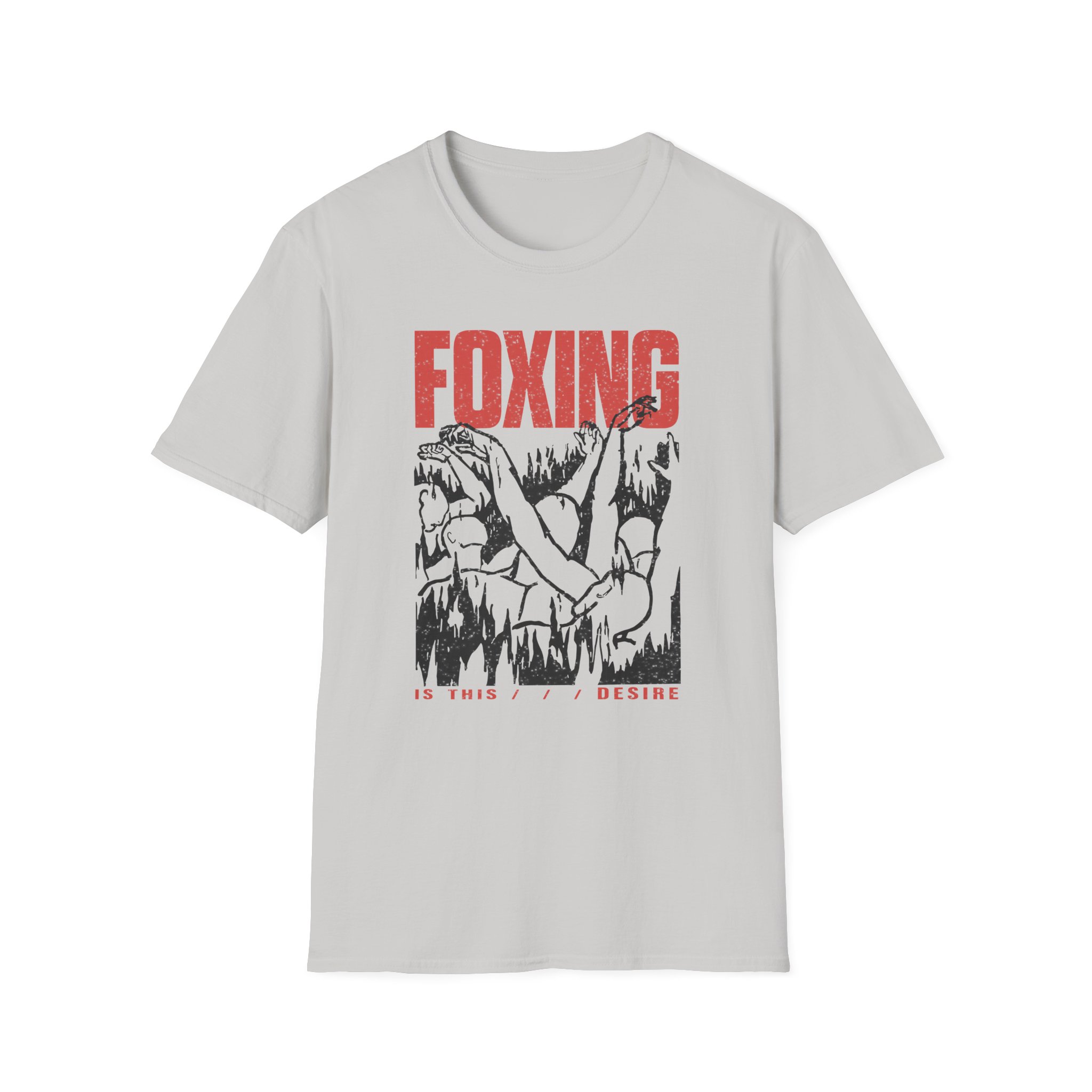 Foxing Inverted Burn Unisex Softstyle T-Shirt